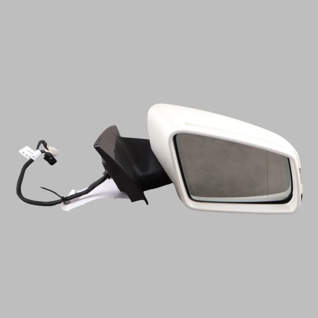 W207 Wing Mirror Door Right O/S Power Fold Auto Dip Diamond White - 799 to Mercedes with Part number A2078100200 Mercedes W207 Wing Mirror Door Right O/S Power Fold Auto Dip Diamond White - 799 - SKU rhd-A2078100200-DWM - Part number A2078100200