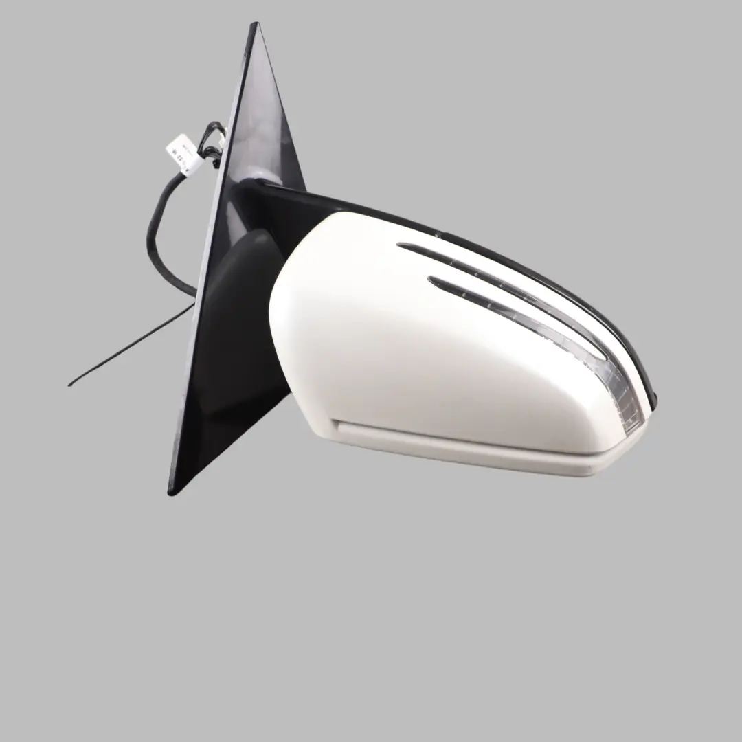 W207 Wing Mirror Door Right O/S Power Fold Auto Dip Diamond White - 799 to Mercedes with Part number A2078100200 Mercedes W207 Wing Mirror Door Right O/S Power Fold Auto Dip Diamond White - 799 - SKU rhd-A2078100200-DWM - Part number A2078100200