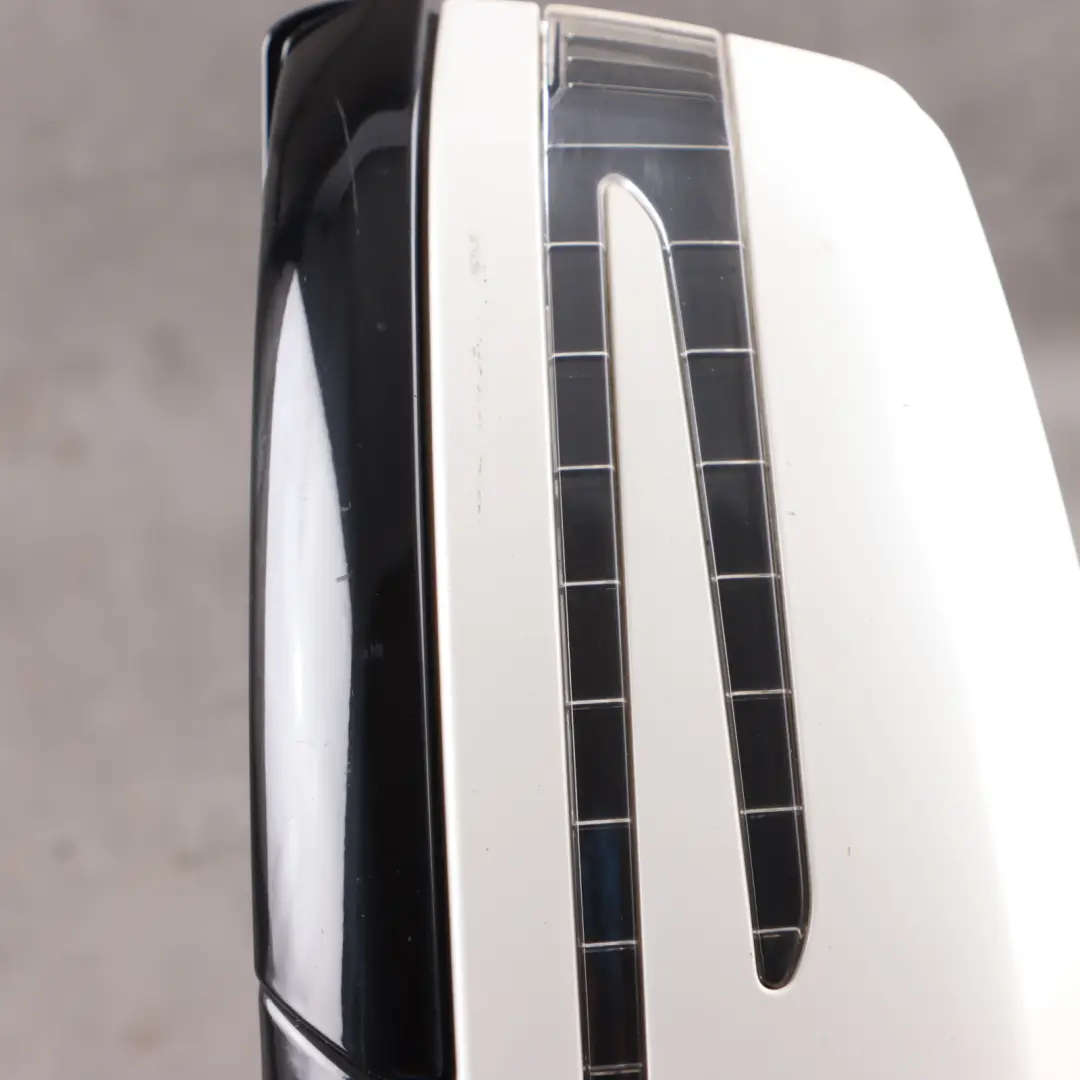 W207 Wing Mirror Door Right O/S Power Fold Auto Dip Diamond White - 799 to Mercedes with Part number A2078100200 Mercedes W207 Wing Mirror Door Right O/S Power Fold Auto Dip Diamond White - 799 - SKU rhd-A2078100200-DWM - Part number A2078100200