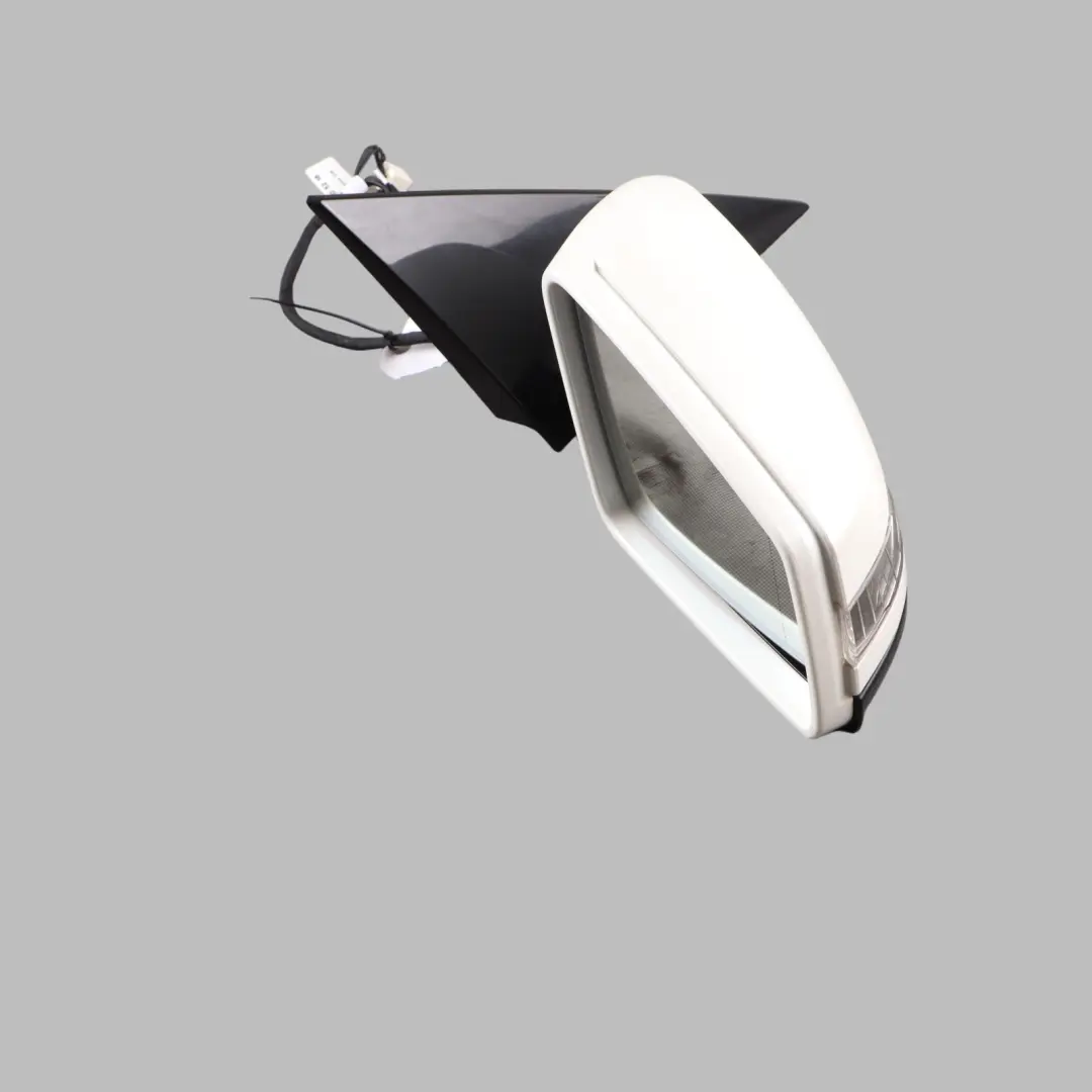 W207 Wing Mirror Door Right O/S Power Fold Auto Dip Diamond White - 799 to Mercedes with Part number A2078100200 Mercedes W207 Wing Mirror Door Right O/S Power Fold Auto Dip Diamond White - 799 - SKU rhd-A2078100200-DWM - Part number A2078100200