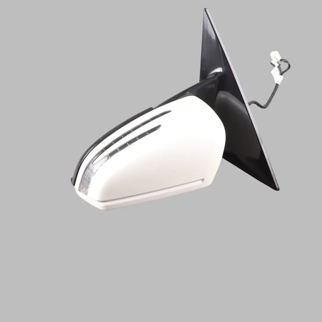 Wing Mirror Door Left N/S Power Fold Auto Dip Diamond White 799 to Mercedes C207 with Part number A2078100500 Mercedes C207 Wing Mirror Door Left N/S Power Fold Auto Dip Diamond White 799 - SKU rhd-A2078100500-DWM - Part number A2078100500