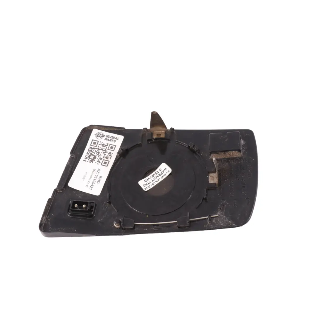 Wing Mirror Glass Mercedes W140 W202 W210 Door Right O/S to with Part number A2108100421 Wing Mirror Glass Mercedes W140 W202 W210 Door Right O/S - SKU RHD-A2108100421 - Part number A2108100421