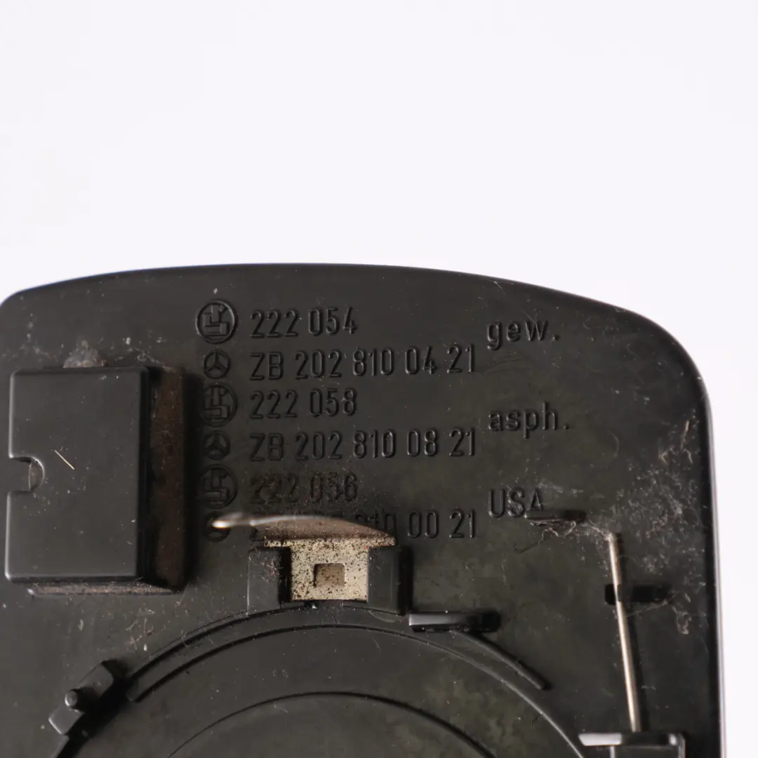 Wing Mirror Glass Mercedes W140 W202 W210 Door Right O/S to with Part number A2108100421 Wing Mirror Glass Mercedes W140 W202 W210 Door Right O/S - SKU RHD-A2108100421 - Part number A2108100421