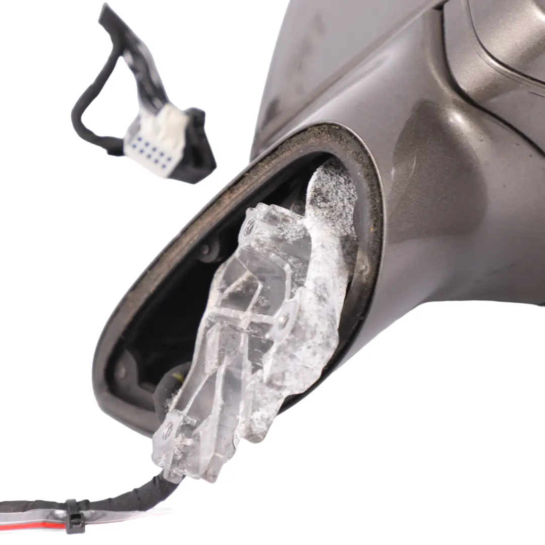 Mercedes X218 Right O/S Side Wing Mirror Blind Spot Auto Dimming Indium Grey - SKU rhd-A2188100476-ING - Part number A2188100476