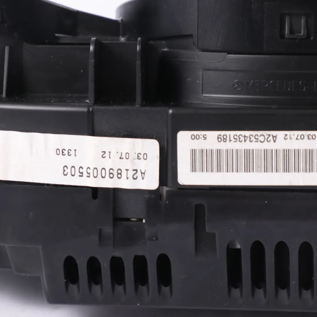 Speedometer Speedo Cluster Instrument Automatic to Mercedes X218 Diesel with Part number A2189005503 Mercedes X218 Diesel Speedometer Speedo Cluster Instrument Automatic - SKU rhd-A2189005503 - Part number A2189005503