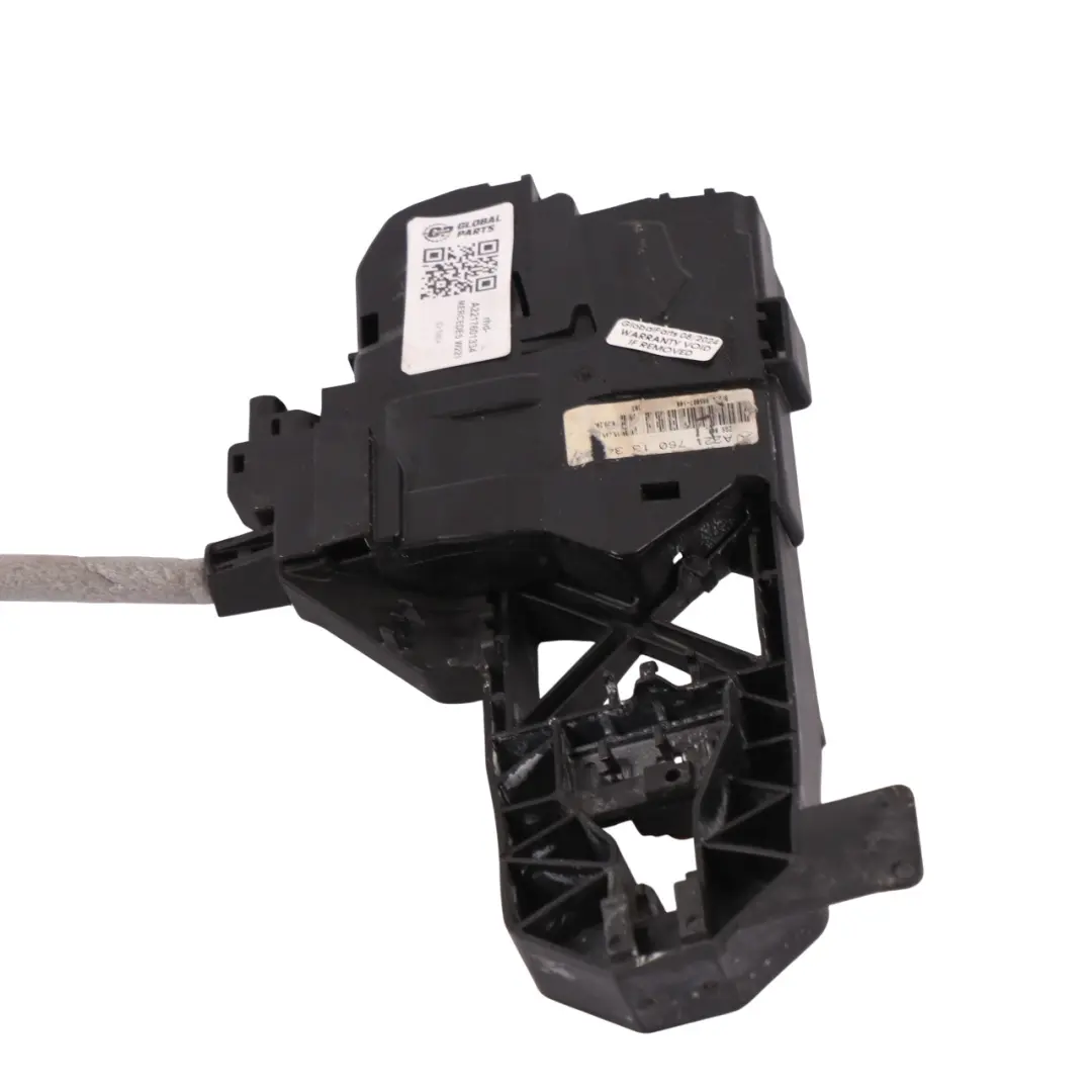 Front Door Left N/S Handle Clamp Bracket Bearing Cable to Mercedes W221 with Part number A2217601334 Mercedes W221 Front Door Left N/S Handle Clamp Bracket Bearing Cable - SKU rhd-A2217601334 - Part number A2217601334