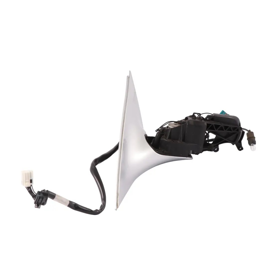 Mercedes W221 Wing Mirror Base Door Left N/S Auto Dip Mount Iridium Silver 775 - SKU rhd-A2218100376-IRS - Part number A2218100376