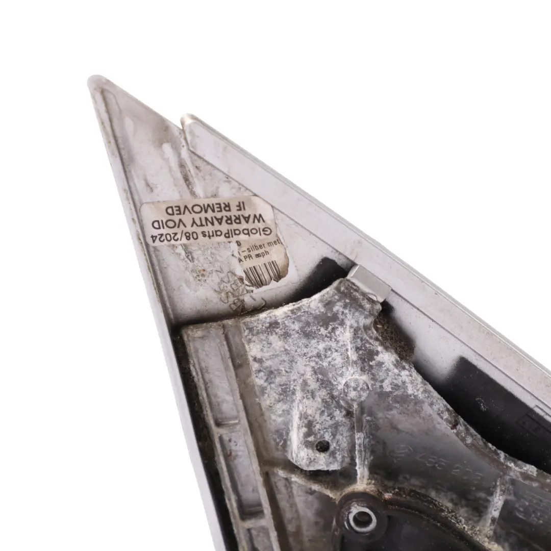 Mercedes W221 Wing Mirror Base Door Left N/S Auto Dip Mount Iridium Silver 775 - SKU rhd-A2218100376-IRS - Part number A2218100376