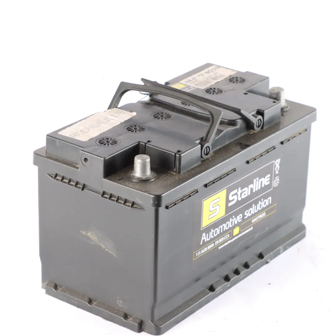 Starline AGM Car Battery 12V 80Ah 800A to with Part number Starline 80Ah Accumulator Starline AGM Car Battery 12V 80Ah 800A - SKU Starline 80Ah Accumulator - Part number Starline 80Ah Accumulator