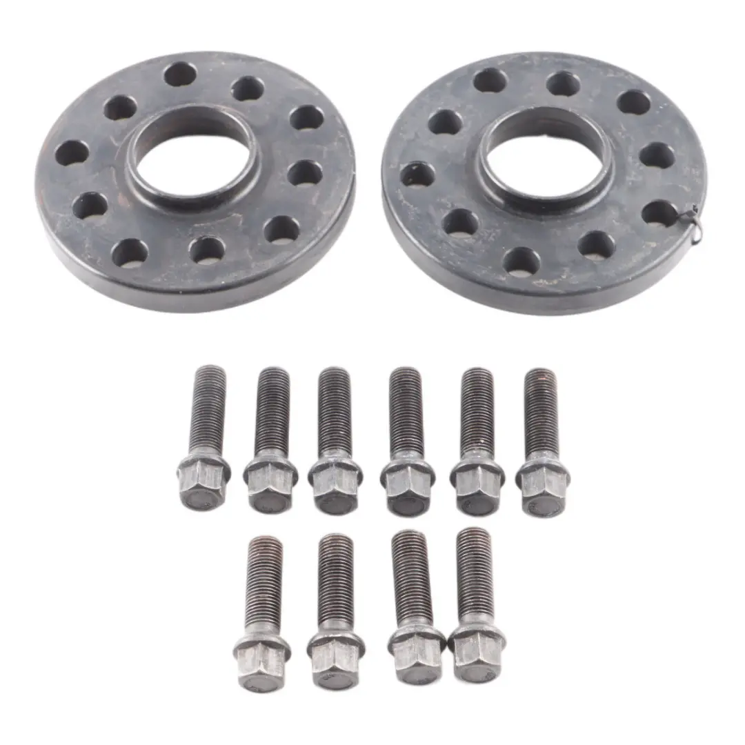 Alloy Wheel Spacers Hubcentric Shims Bolts VAG 5x100/5x112 57.1mm 15mm Pair  - SKU VAG Spacers - Part number VAG Spacers
