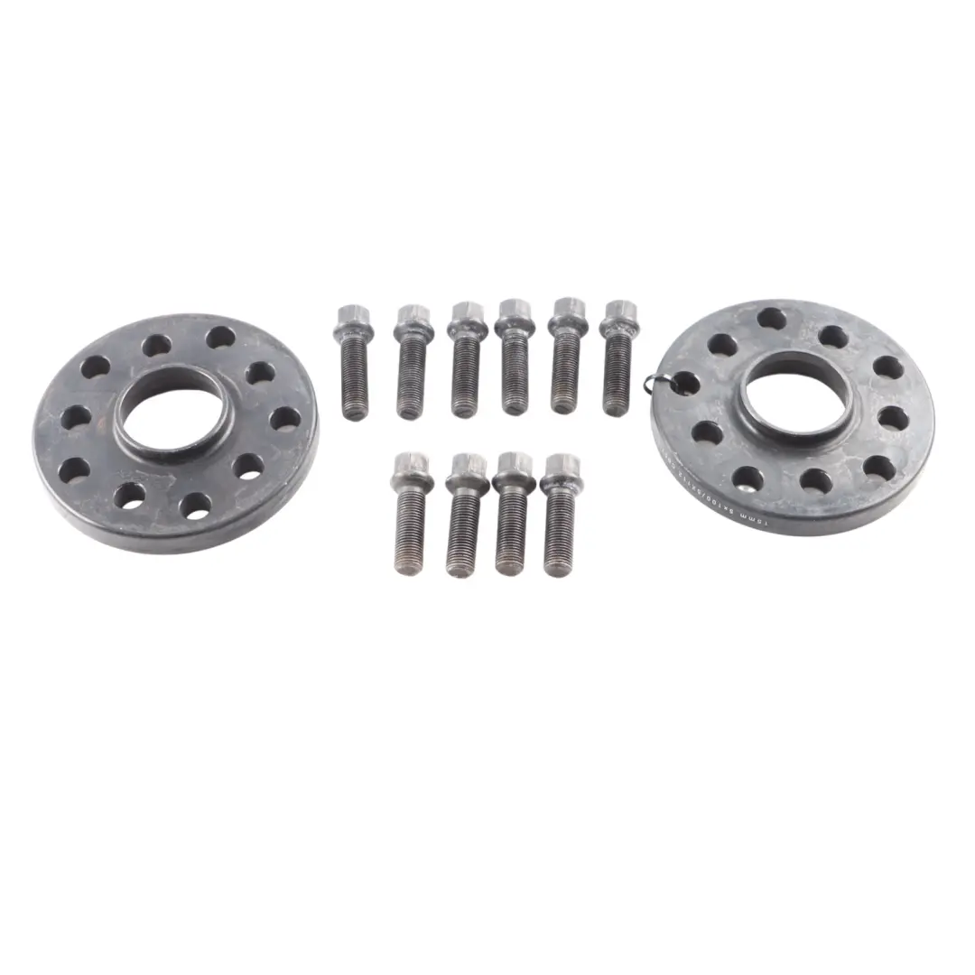 Alloy Wheel Spacers Hubcentric Shims Bolts VAG 5x100/5x112 57.1mm 15mm Pair  - SKU VAG Spacers - Part number VAG Spacers