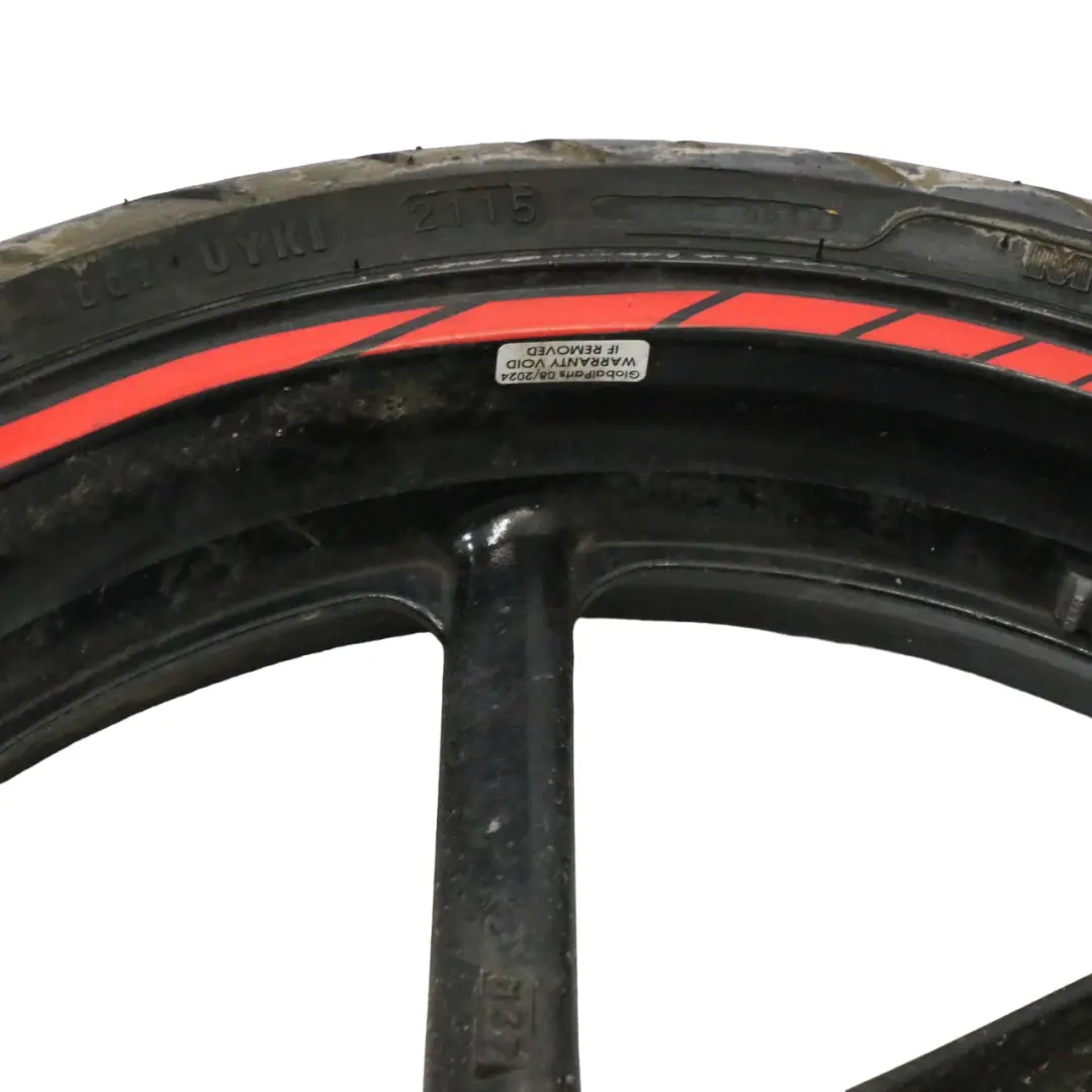 CBR F3 Roue avant R17 Pneu Maxxis 120/60 pour Honda à propos du numéro de pièce WHEEL-FRONT-CBR Honda CBR F3 Roue avant R17 Pneu Maxxis 120/60 - SKU WHEEL-FRONT-CBR - Numéro de pièce WHEEL-FRONT-CBR