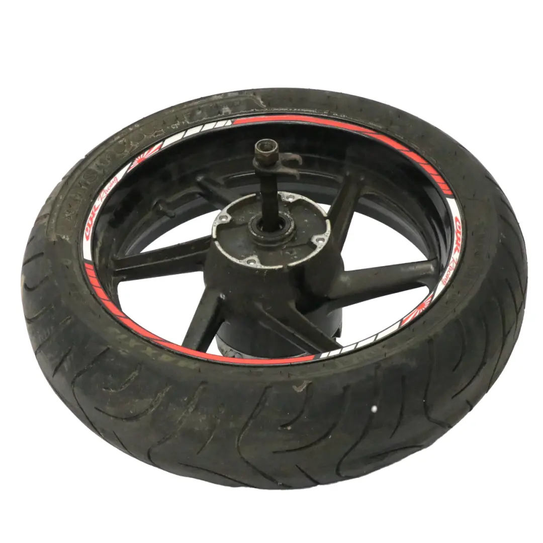 CBR F3 Rear Wheel R17 Maxxis Tyre 160/60 to Honda with Part number WHEEL-REAR-CBR Honda CBR F3 Rear Wheel R17 Maxxis Tyre 160/60 - SKU WHEEL-REAR-CBR - Part number WHEEL-REAR-CBR