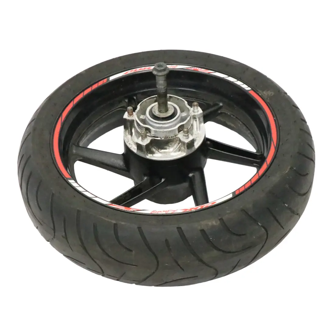 CBR F3 Rear Wheel R17 Maxxis Tyre 160/60 to Honda with Part number WHEEL-REAR-CBR Honda CBR F3 Rear Wheel R17 Maxxis Tyre 160/60 - SKU WHEEL-REAR-CBR - Part number WHEEL-REAR-CBR