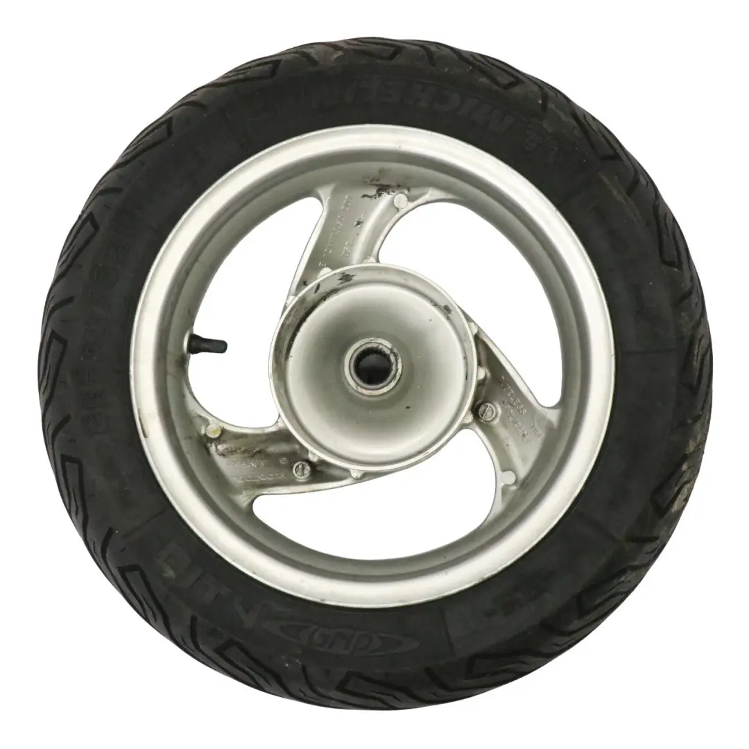 Honda 125 Pantheon Rear Wheel R12 Michelin Tyre 130/70 - SKU WHEEL-REAR-PANTHEON - Part number WHEEL-REAR-PANTHEON