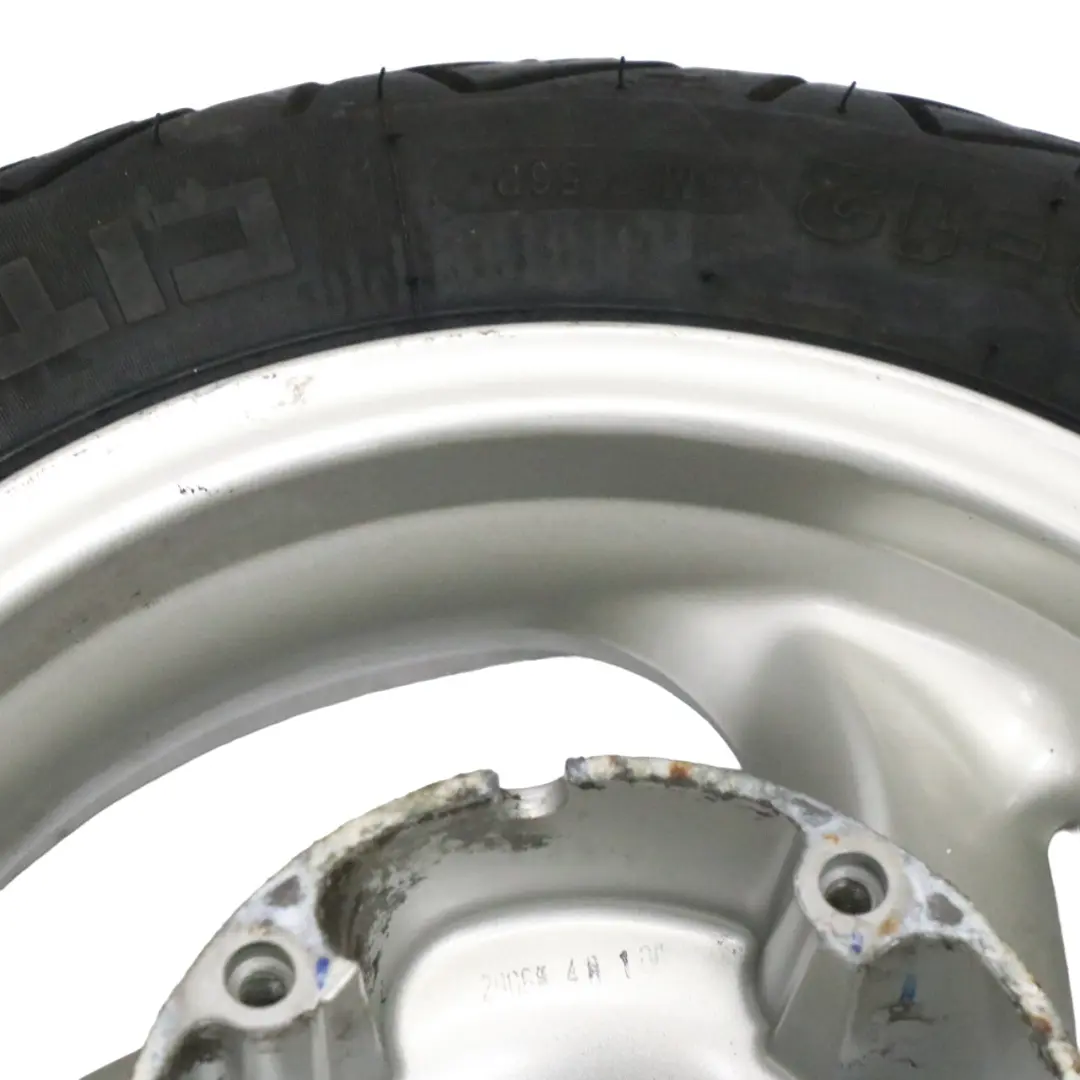 Honda 125 Pantheon Rear Wheel R12 Michelin Tyre 130/70 - SKU WHEEL-REAR-PANTHEON - Part number WHEEL-REAR-PANTHEON