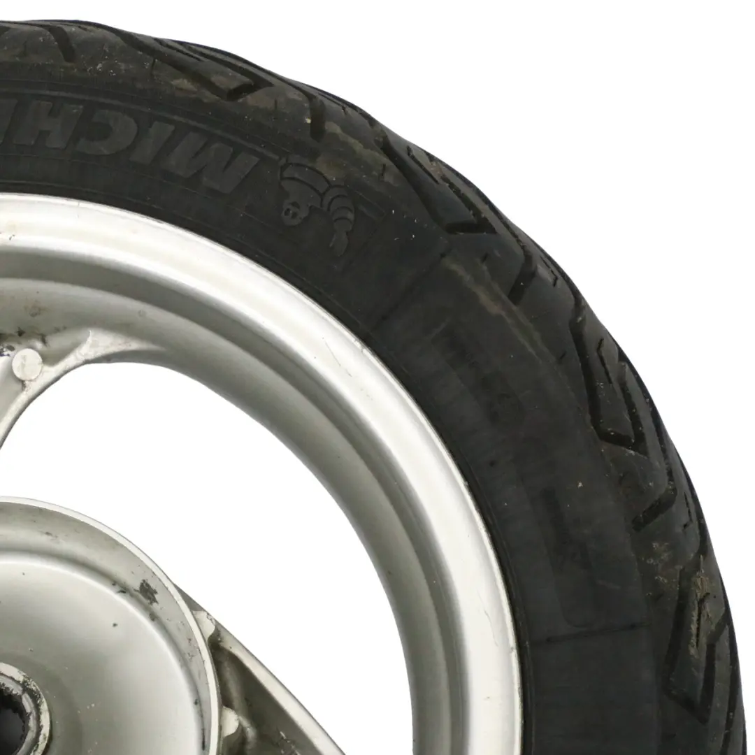 Honda 125 Pantheon Roue Arrière R12 Pneu Michelin 130/70 - SKU WHEEL-REAR-PANTHEON - Numéro de pièce WHEEL-REAR-PANTHEON