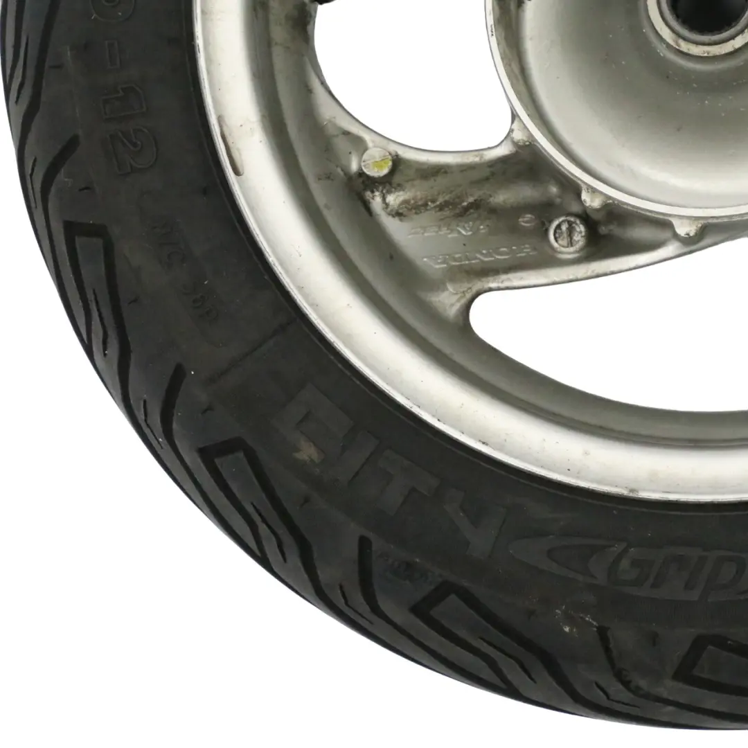 Honda 125 Pantheon Roue Arrière R12 Pneu Michelin 130/70 - SKU WHEEL-REAR-PANTHEON - Numéro de pièce WHEEL-REAR-PANTHEON