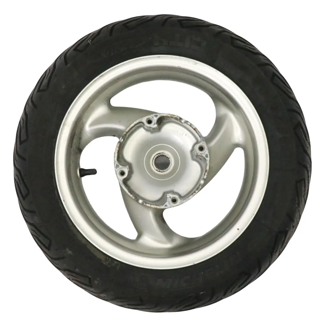 Honda 125 Pantheon Hinterrad R12 Michelin Reifen 130/70 - SKU WHEEL-REAR-PANTHEON - Teilenummer WHEEL-REAR-PANTHEON