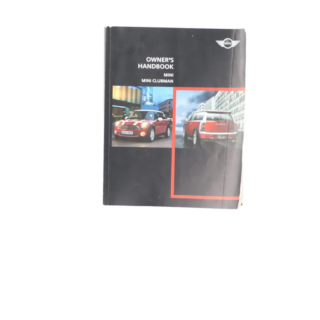 Mini Cooper R56 Service Booklet Owner's Handbook Pouch Case Wallet Set - SKU 0014998-1 - Part number 0014998