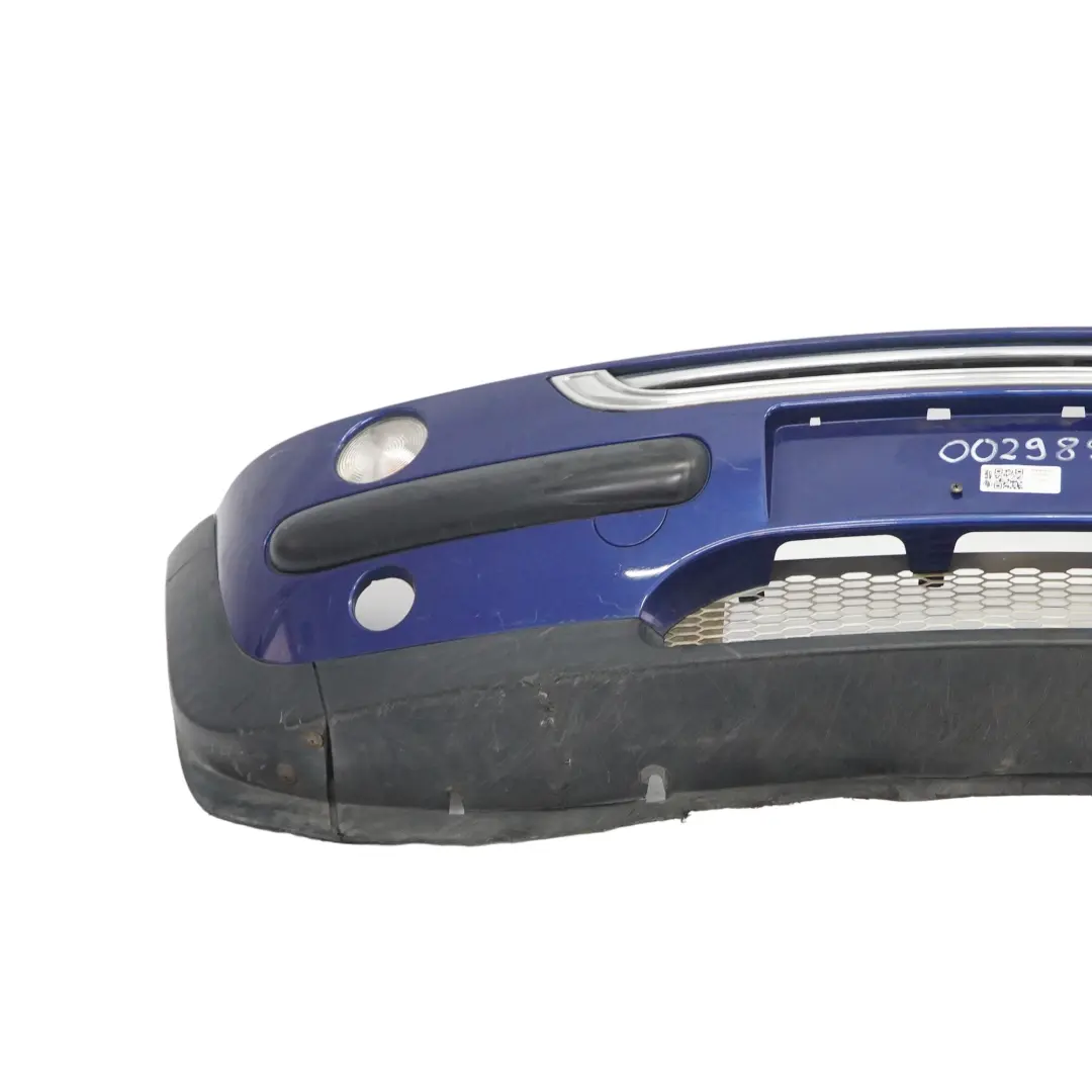 Front Bumper Complete Trim Panel Indi Blue Metallic - 862 to Mini R50 with Part number 0029895 Mini R50 Front Bumper Complete Trim Panel Indi Blue Metallic - 862 - SKU 0029895-IB - Part number 0029895
