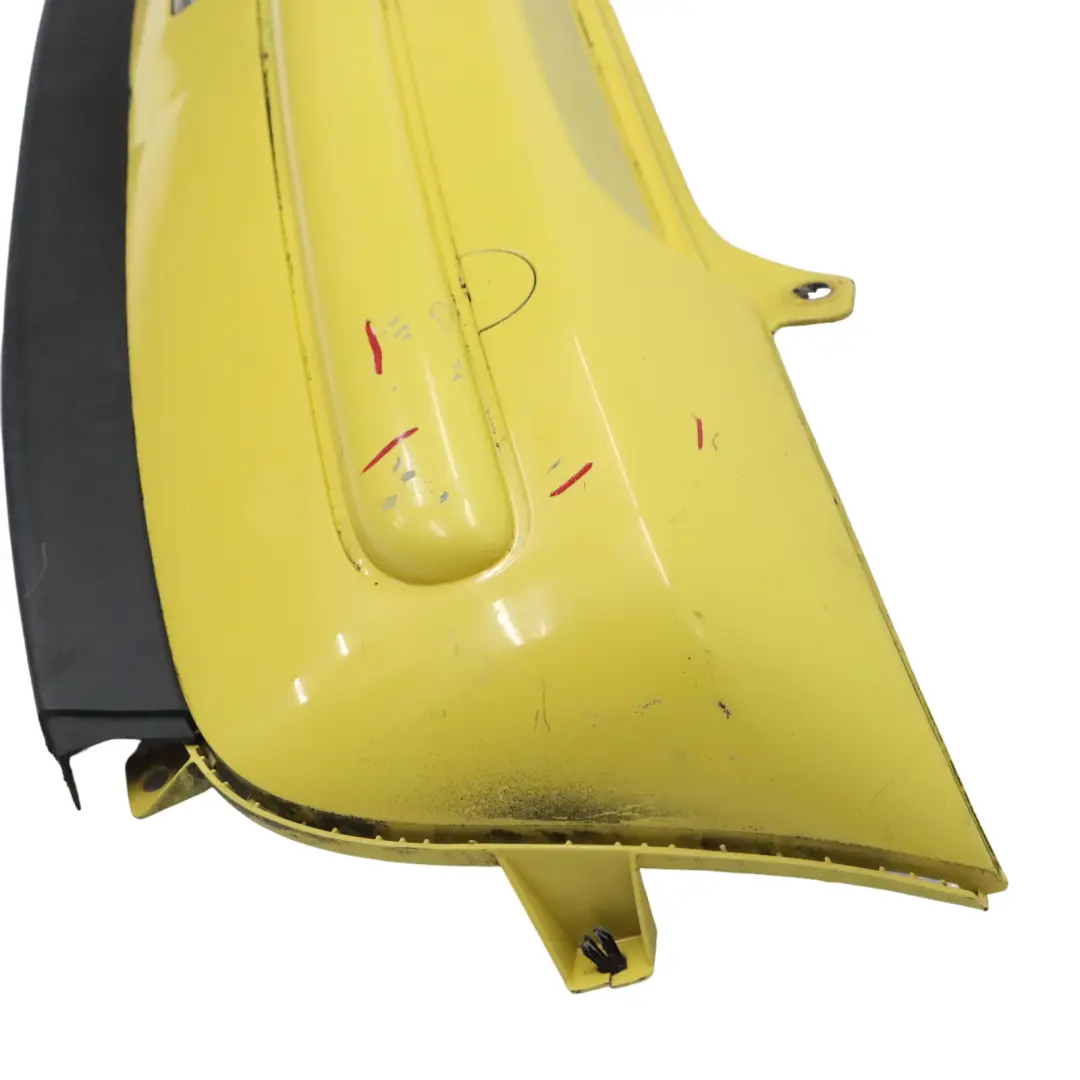 Mini Cooper R50 Pannello Paraurti Posteriore Liquid Yellow - 902 - SKU 0029926-YEL - Numero di parte 0029926