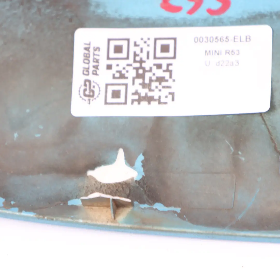 Mini Cooper S R53 Ingresso Aerazione Lembo Anteriore Electric Blu Metallico 870 - SKU 0030565-ELB - Numero di parte 0030565