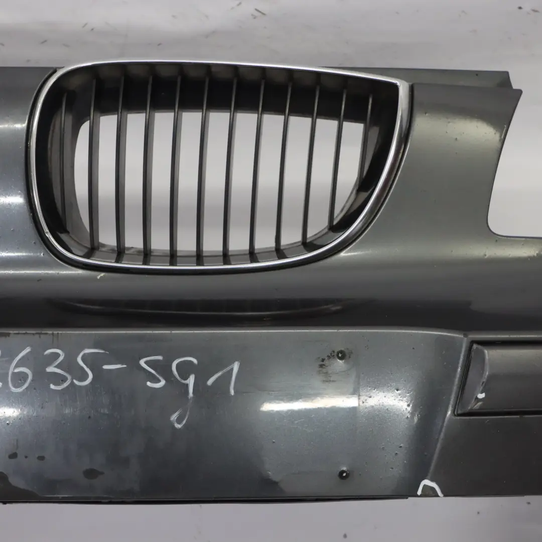 Front Bumper Trim Panel Sparkling Graphite Metallic - A22 to BMW E87 with Part number 0032635 BMW E87 Front Bumper Trim Panel Sparkling Graphite Metallic - A22 - SKU 0032635-SG1 - Part number 0032635