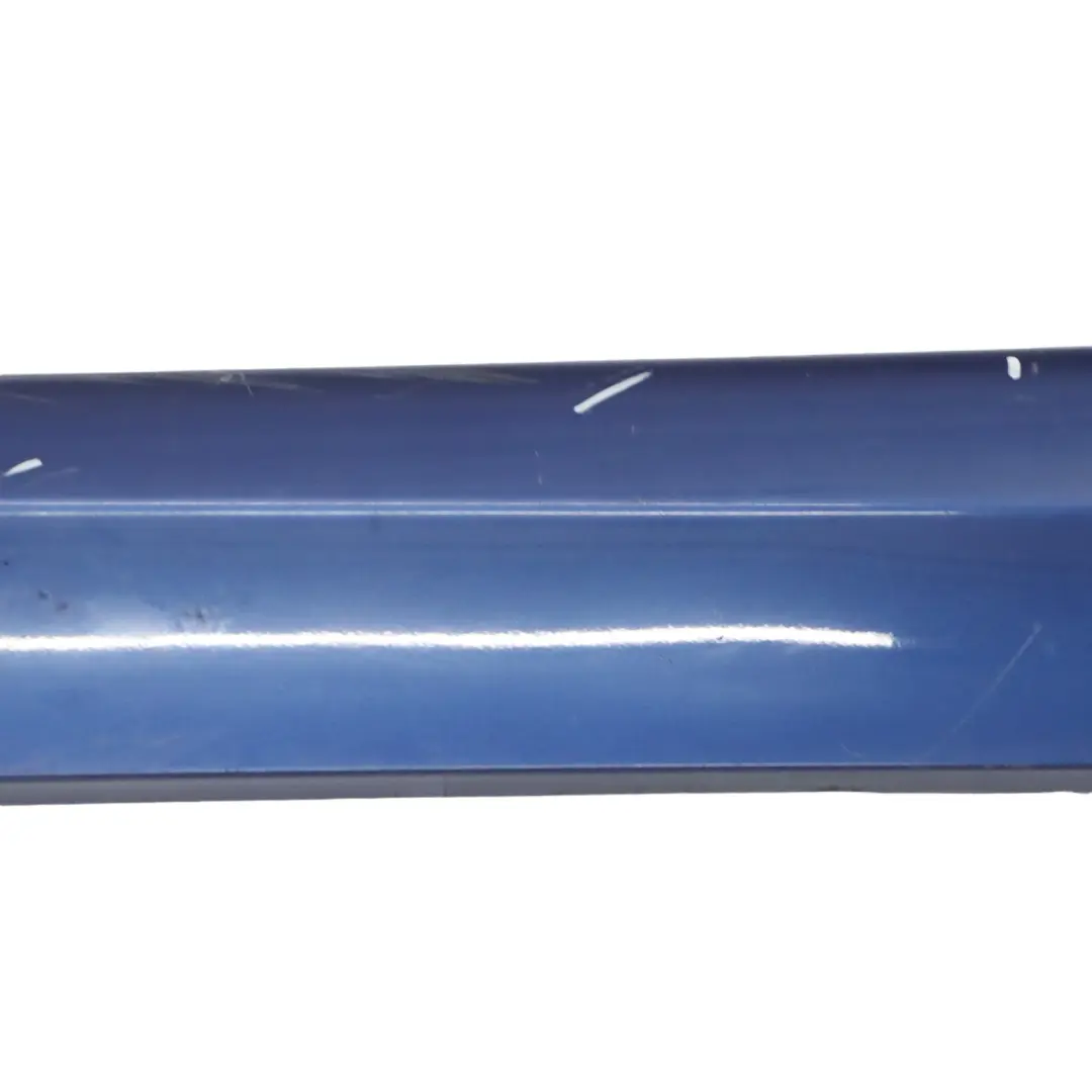 BMW E90 E91 Sill Strip Side Skirt Right O/S Montegoblau Blau Blue - A51 - SKU 0032950-MTB1 - Part number 51770032950