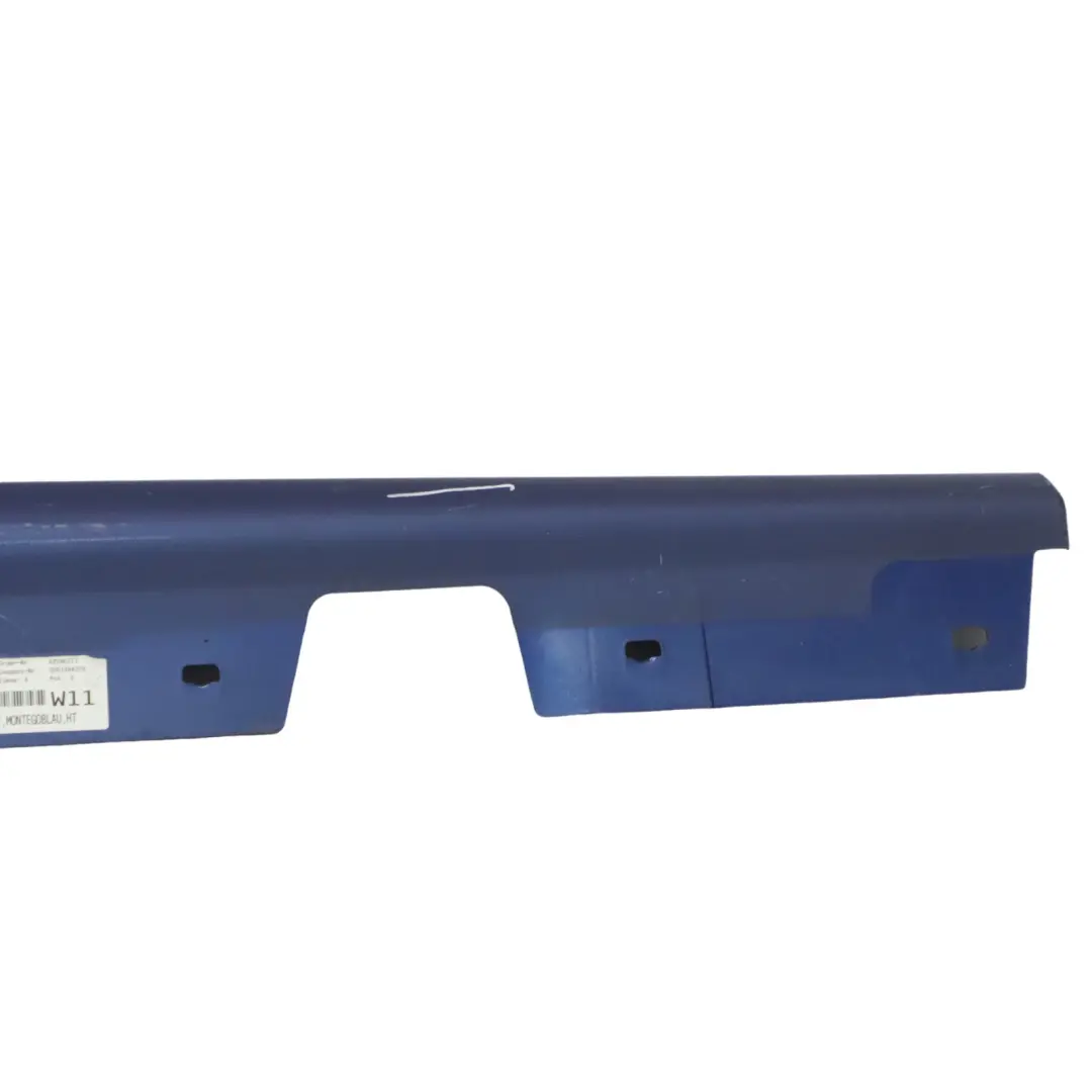 Listwa Nakładka Próg Prawy Montegoblau Metallic A51 do BMW E90 o numerze 51770032950 BMW E90 Listwa Nakładka Próg Prawy Montegoblau Metallic A51 - SKU 0032950-MTB1 - Numer Części 51770032950