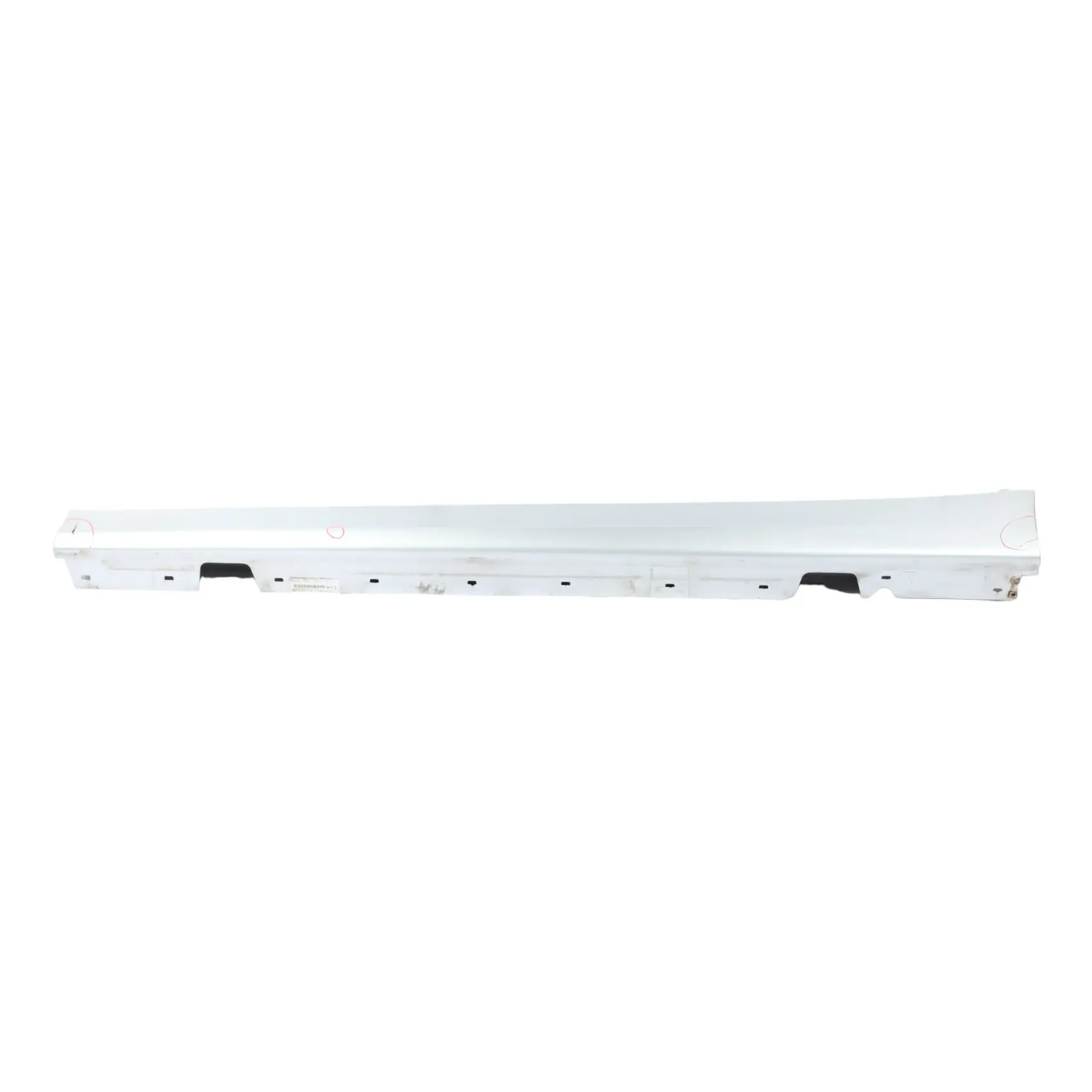 BMW E90 E91 Bas de Porte Couverture Seuil a Gauche Argent Titane Argent 354