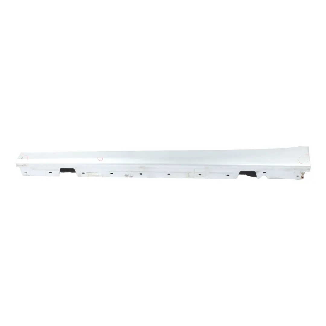 BMW E90 E91 Side Skirt Sill Left N/S Titansilber Titan Silver Metallic - 354 - SKU 0032951-TS - Part number 0032951