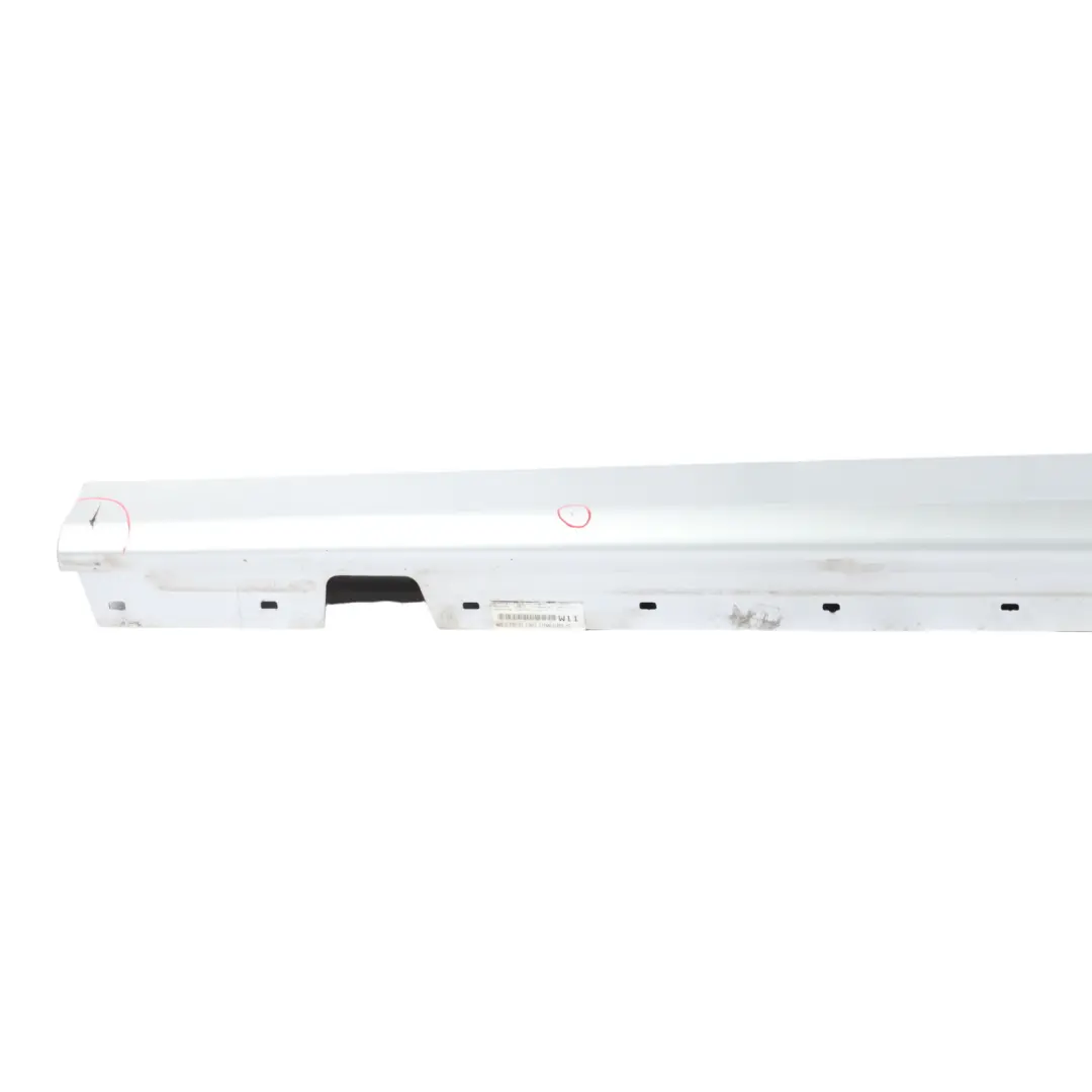 BMW E90 E91 Side Skirt Sill Left N/S Titansilber Titan Silver Metallic - 354 - SKU 0032951-TS - Part number 0032951