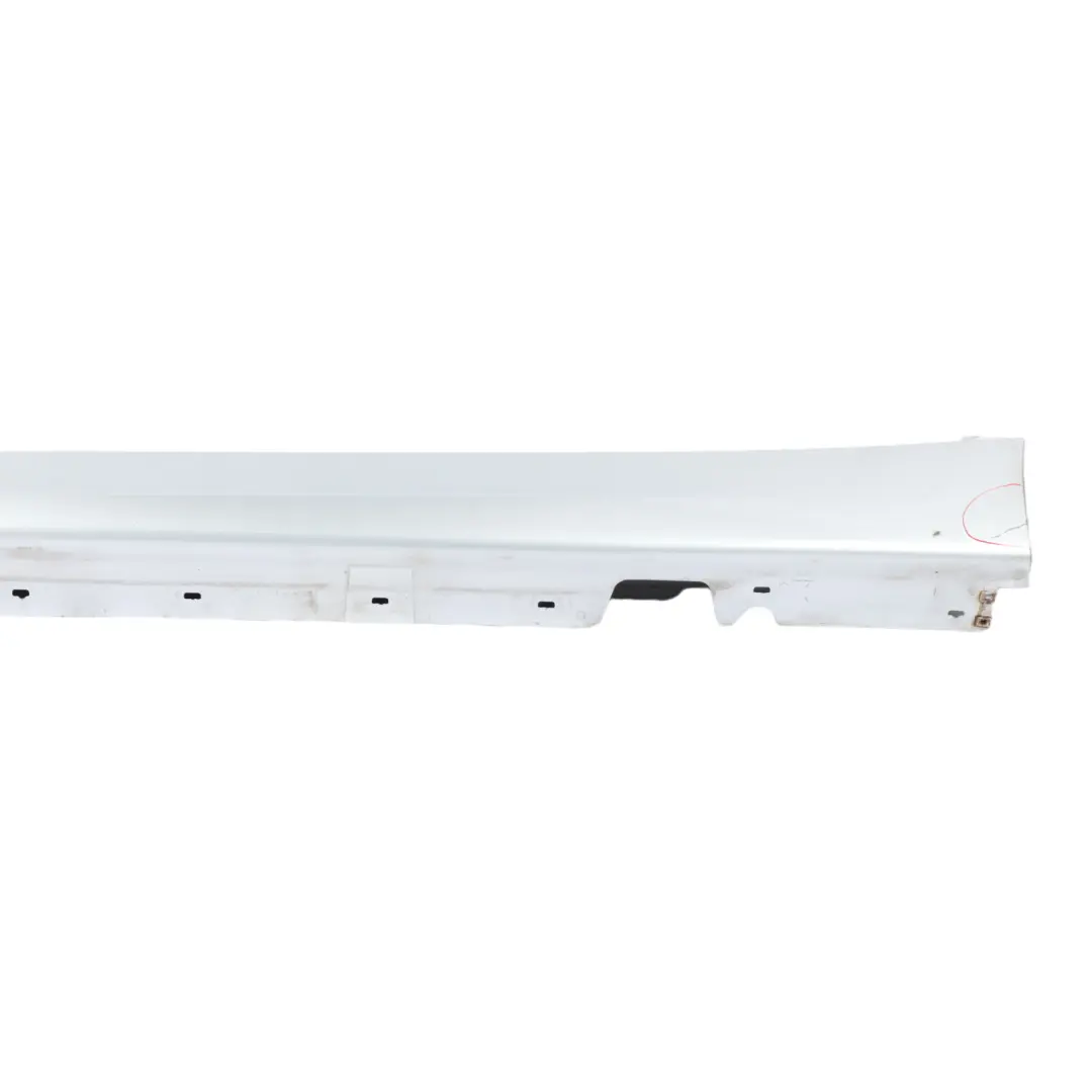 BMW E90 E91 Battiscopa laterale sinistro Titansilber Titan Silver Metallic - 354 - SKU 0032951-TS - Numero di parte 0032951