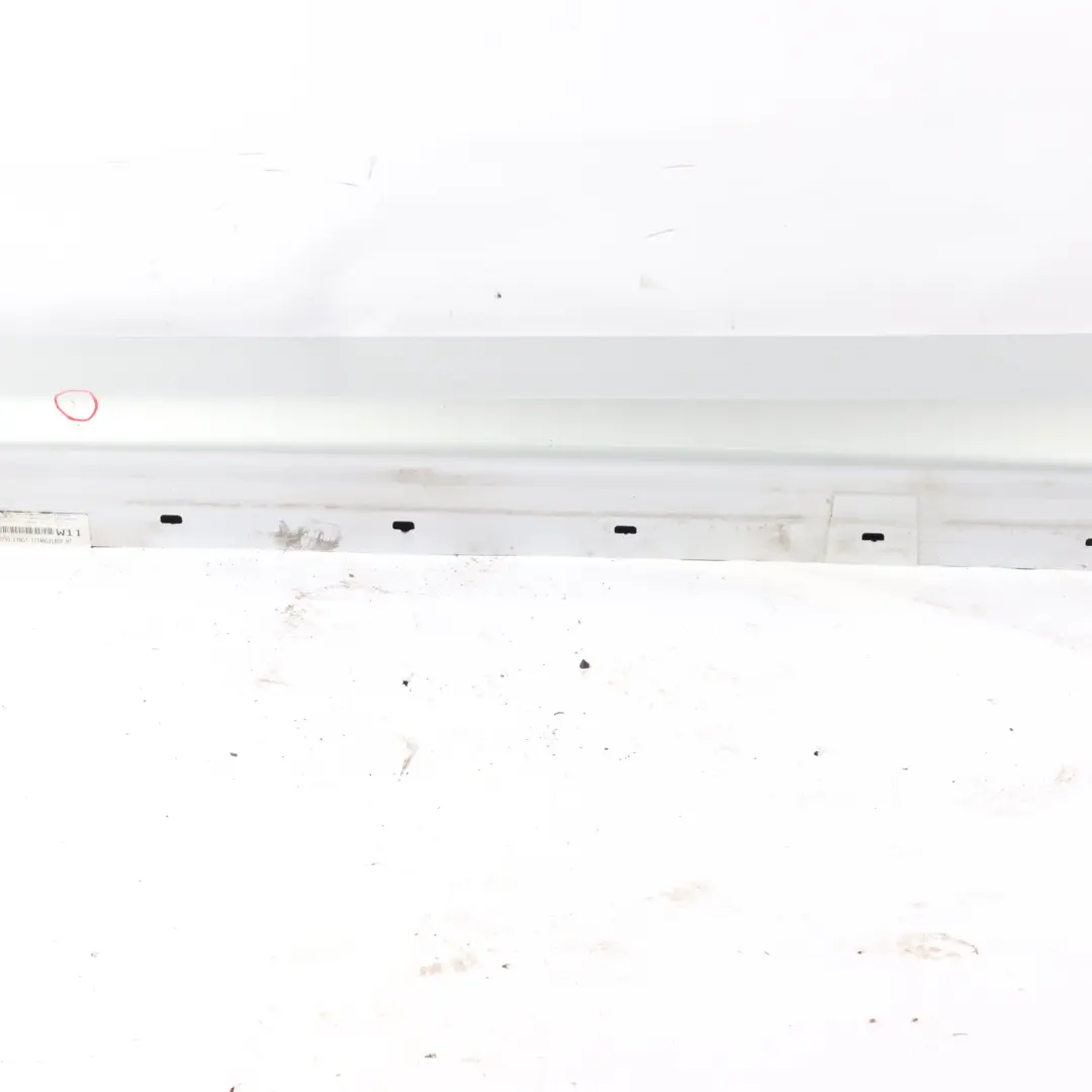 BMW E90 E91 Side Skirt Sill Left N/S Titansilber Titan Silver Metallic - 354 - SKU 0032951-TS - Part number 0032951