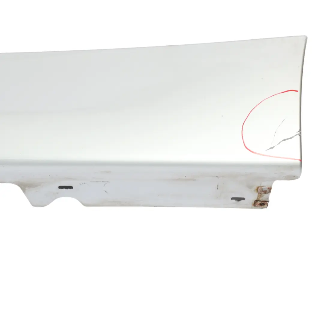BMW E90 E91 Side Skirt Sill Left N/S Titansilber Titan Silver Metallic - 354 - SKU 0032951-TS - Part number 0032951