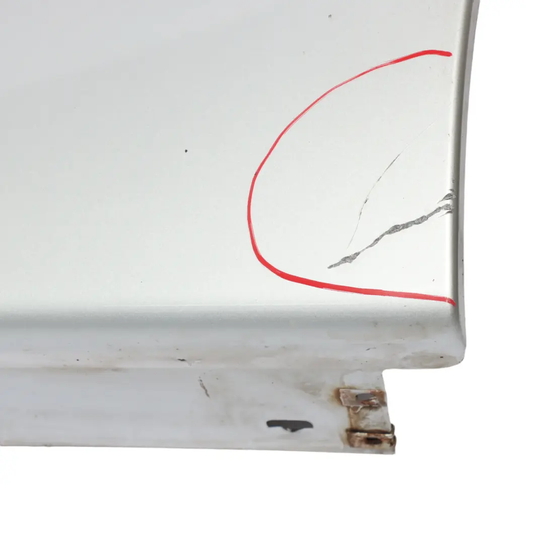 BMW E90 E91 Side Skirt Sill Left N/S Titansilber Titan Silver Metallic - 354 - SKU 0032951-TS - Part number 0032951
