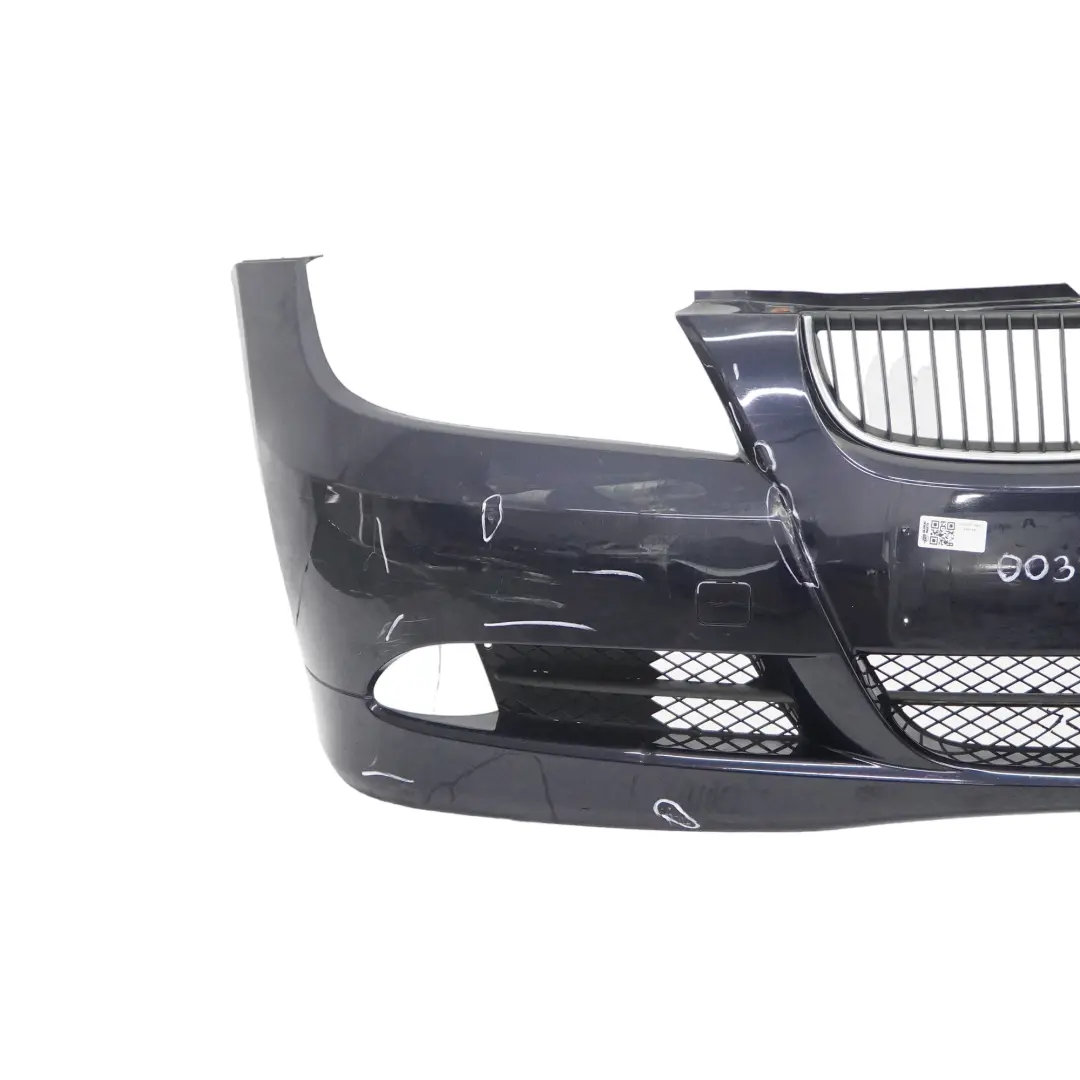 Front Bumper Trim Panel Complete Monacoblau Monaco Blue - A35 to BMW E90 E91 with Part number 0033167 BMW E90 E91 Front Bumper Trim Panel Complete Monacoblau Monaco Blue - A35 - SKU 0033167-MB1 - Part number 0033167