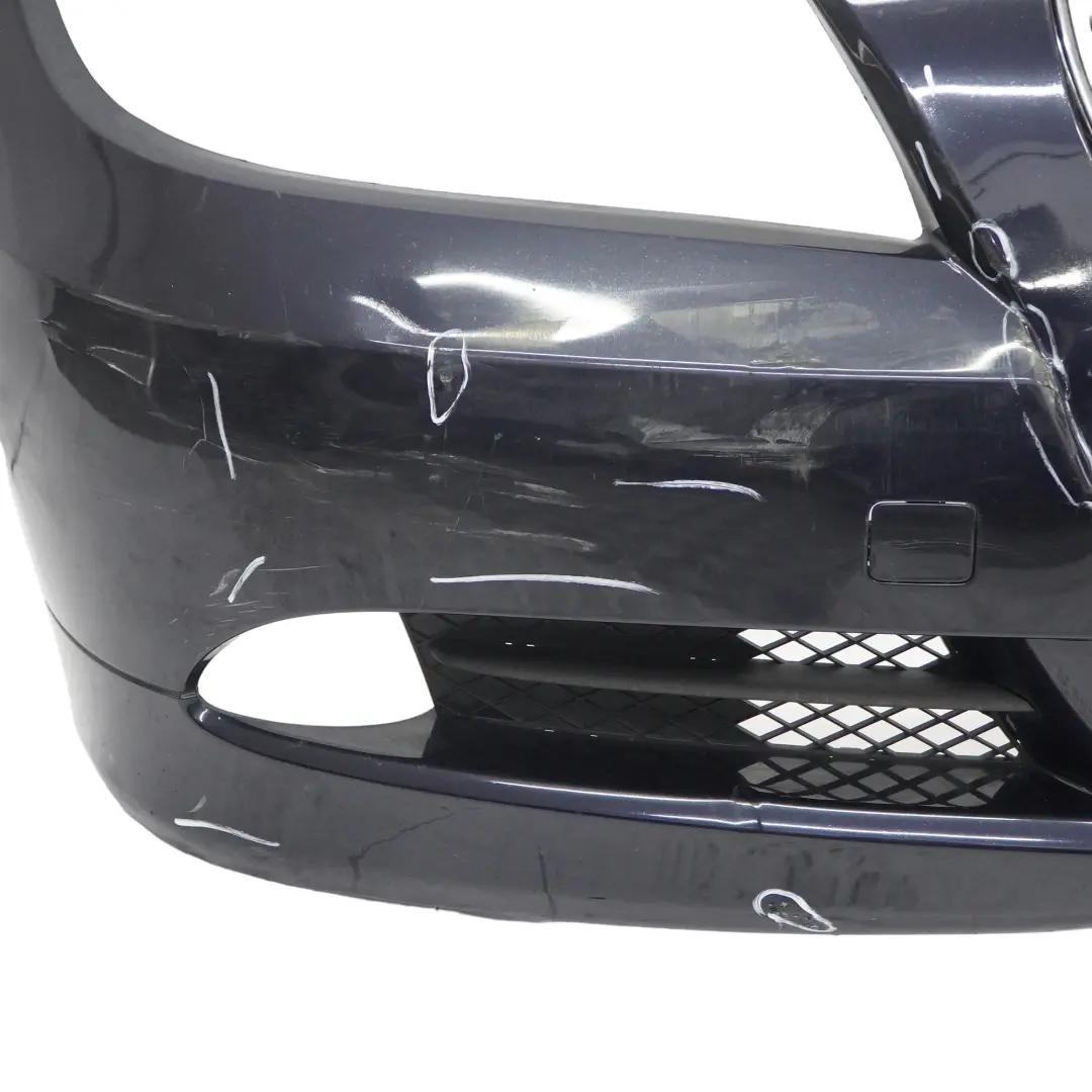BMW E90 E91 Front Bumper Trim Panel Complete Monacoblau Monaco Blue - A35 - SKU 0033167-MB1 - Part number 0033167