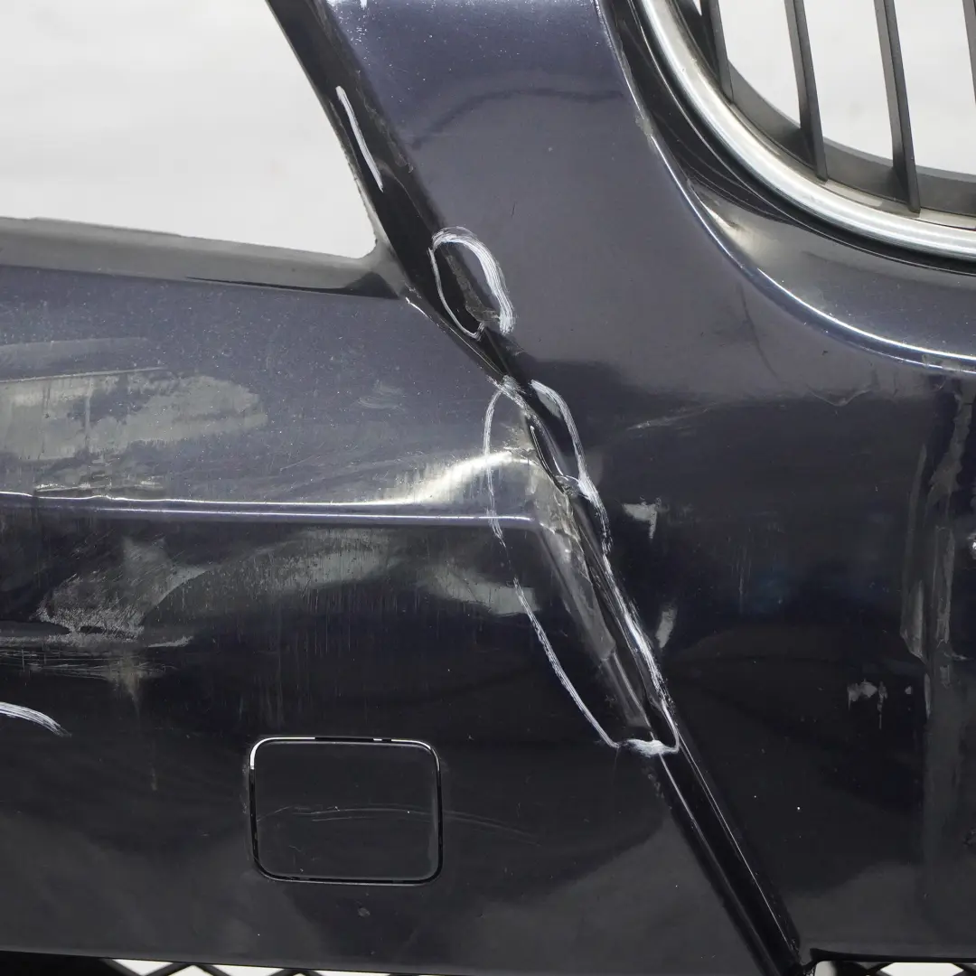 BMW E90 E91 Front Bumper Trim Panel Complete Monacoblau Monaco Blue - A35 - SKU 0033167-MB1 - Part number 0033167