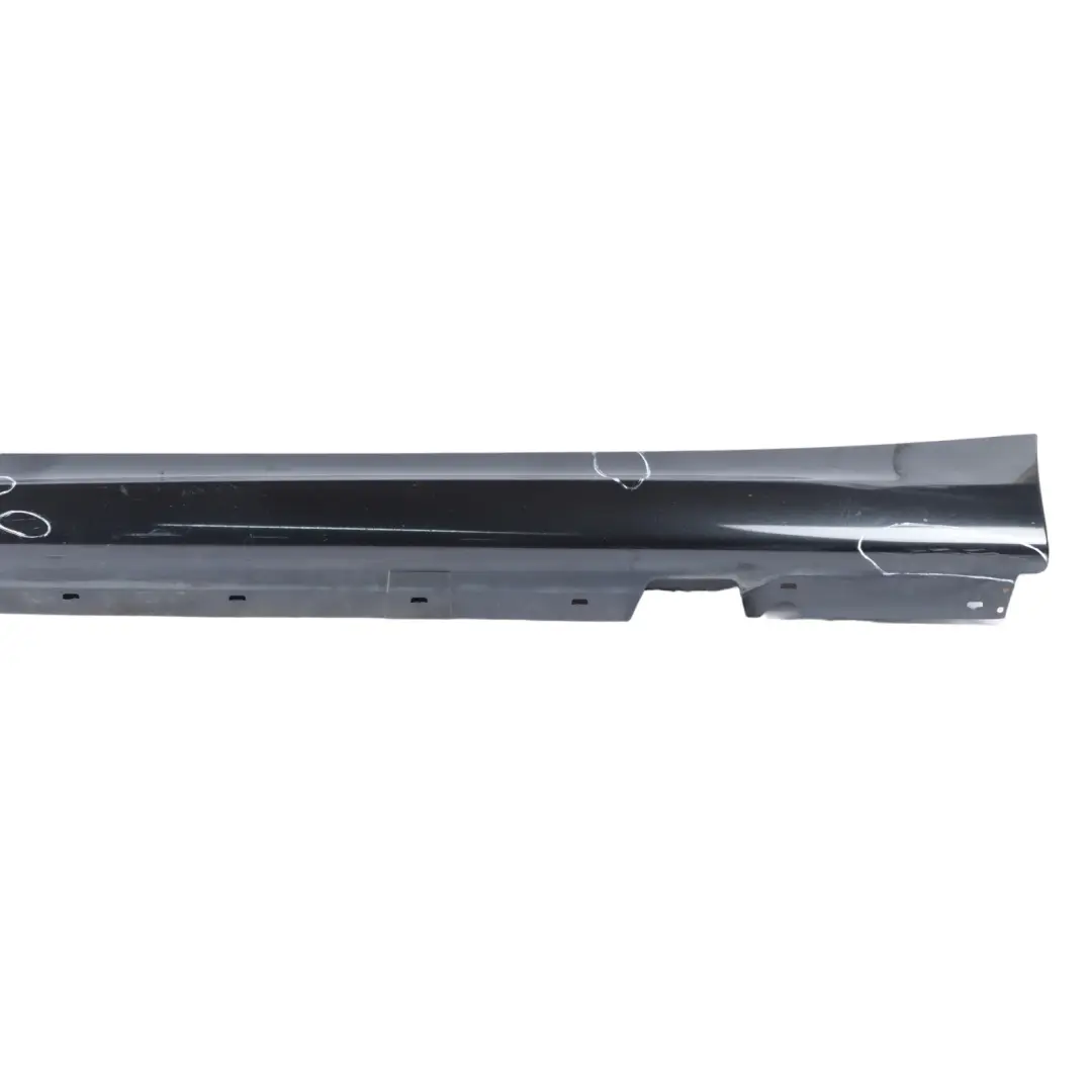 BMW E90 E91 M Sport Listello Portiera Apertura Gonna SX Black Zaffiro - SKU 0033441-BS1 - Numero di parte 0033441