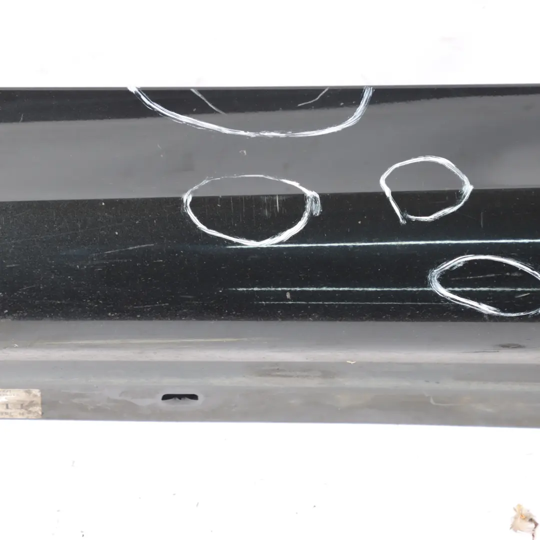 Sill Strip Side Skirt Left N/S Black Sapphire to BMW 3 Series E90 E91 M Sport with Part number 0033441 BMW 3 Series E90 E91 M Sport Sill Strip Side Skirt Left N/S Black Sapphire - SKU 0033441-BS1 - Part number 0033441