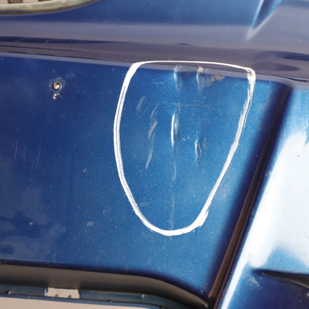BMW E81 E87 Front Bumper M Sport Trim Panel Le Mans Blue Metallic - 381 - SKU 0033553-LMB1 - Part number 0033553