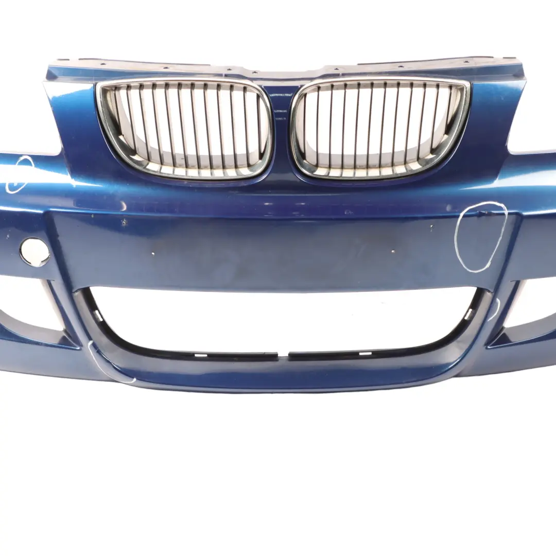 Front Bumper M Sport Trim Panel Le Mans Blue Metallic - 381 to BMW E81 E87 with Part number 0033553 BMW E81 E87 Front Bumper M Sport Trim Panel Le Mans Blue Metallic - 381 - SKU 0033553-LMB1 - Part number 0033553