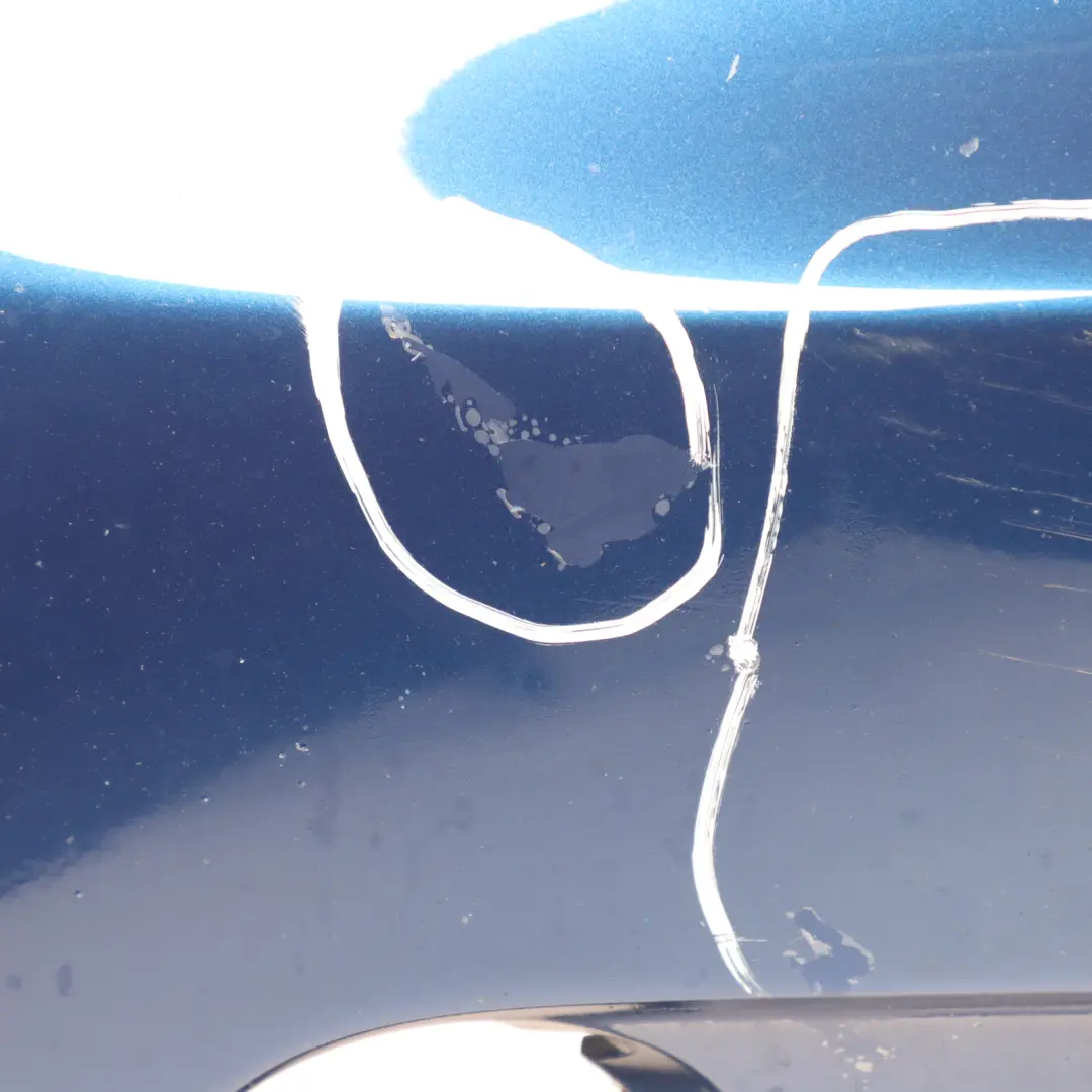 Front Bumper M Sport Trim Panel Le Mans Blue Metallic - 381 to BMW E81 E87 with Part number 0033553 BMW E81 E87 Front Bumper M Sport Trim Panel Le Mans Blue Metallic - 381 - SKU 0033553-LMB1 - Part number 0033553