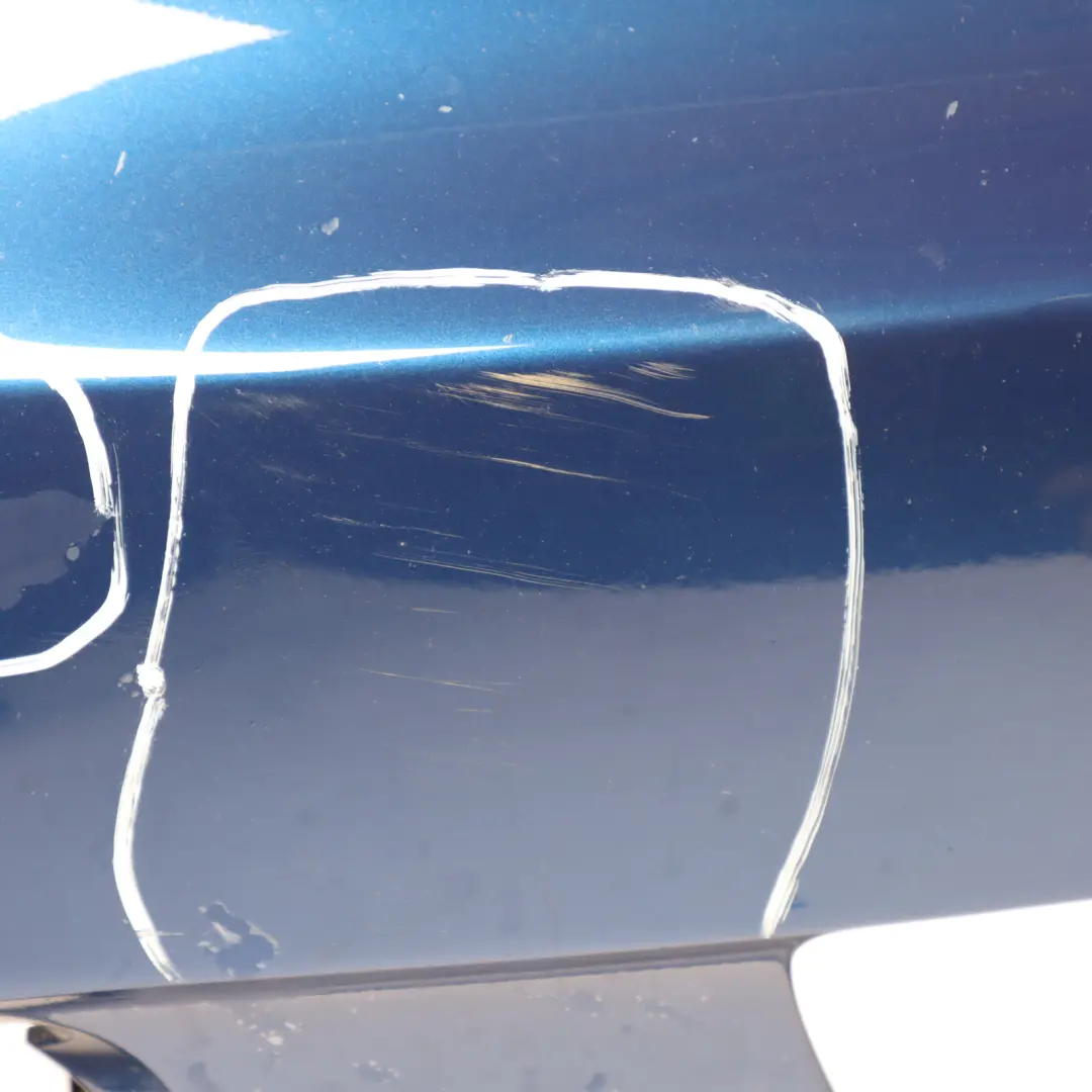 BMW E81 E87 Front Bumper M Sport Trim Panel Le Mans Blue Metallic - 381 - SKU 0033553-LMB1 - Part number 0033553