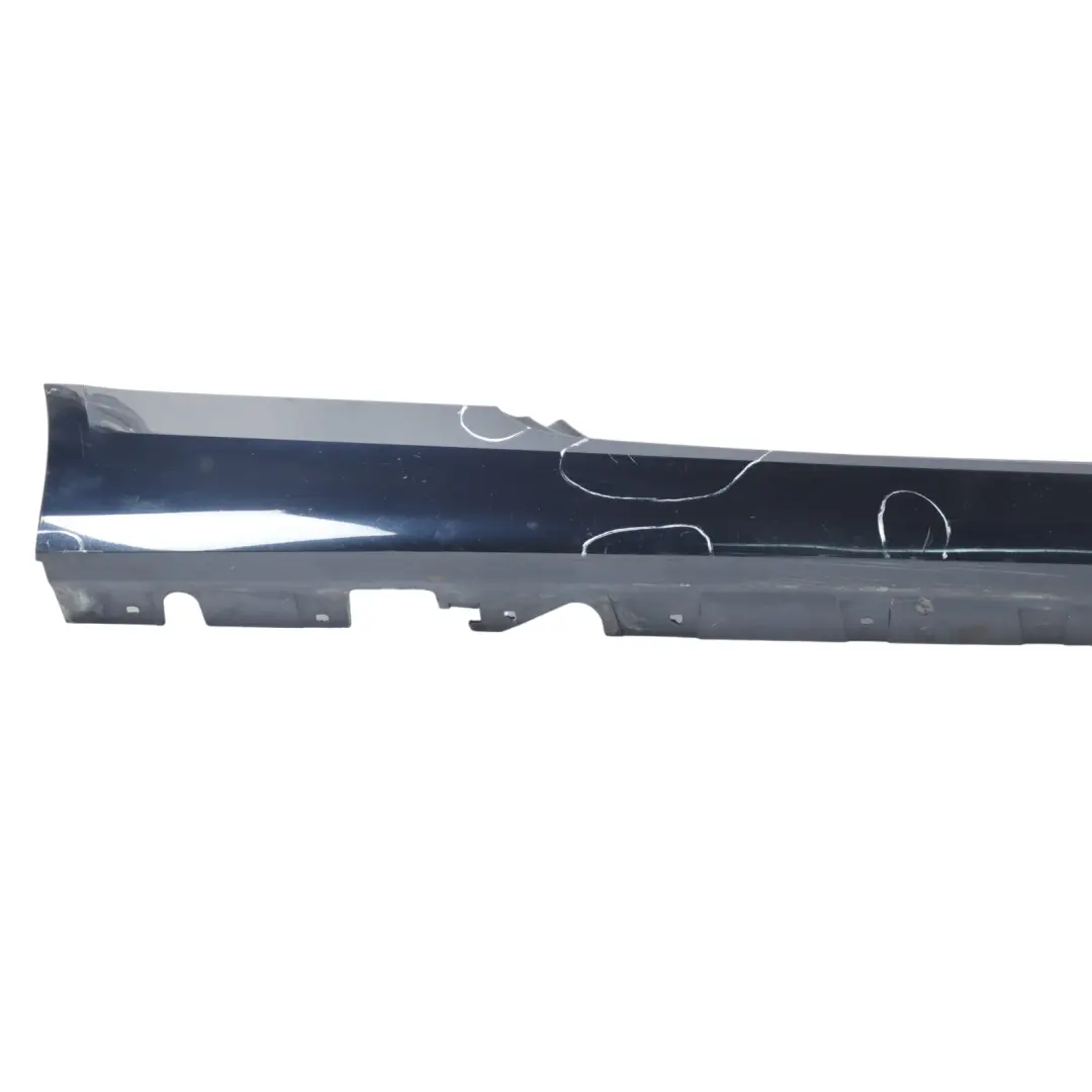 Sill Strip Side Skirt Right O/S Monacoblau Monaco Blau Blue - A35 to BMW E92 E93 with Part number 0034058 BMW E92 E93 Sill Strip Side Skirt Right O/S Monacoblau Monaco Blau Blue - A35 - SKU 0034058-MB - Part number 0034058