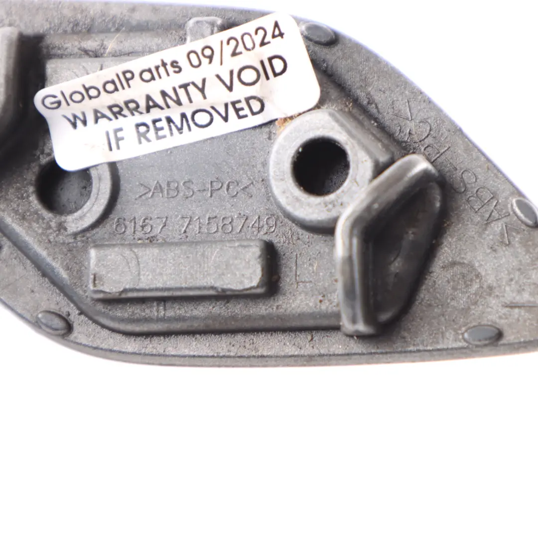 BMW 3 er E92 Blende Spritzdüse Abdeckung Links Titansilber Silver 7158749 - SKU 0034465-PB - Teilenummer 0034465