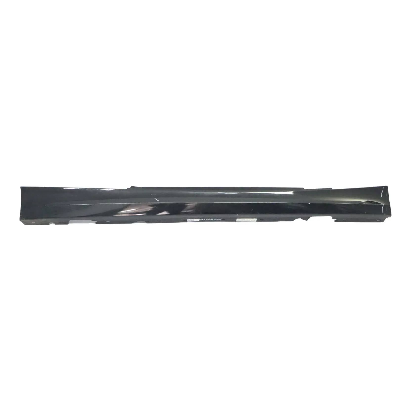 Baguette De Seuil Porte BMW E81 E82 E88 Jupe Latérale Droite Noir - 668 0036142