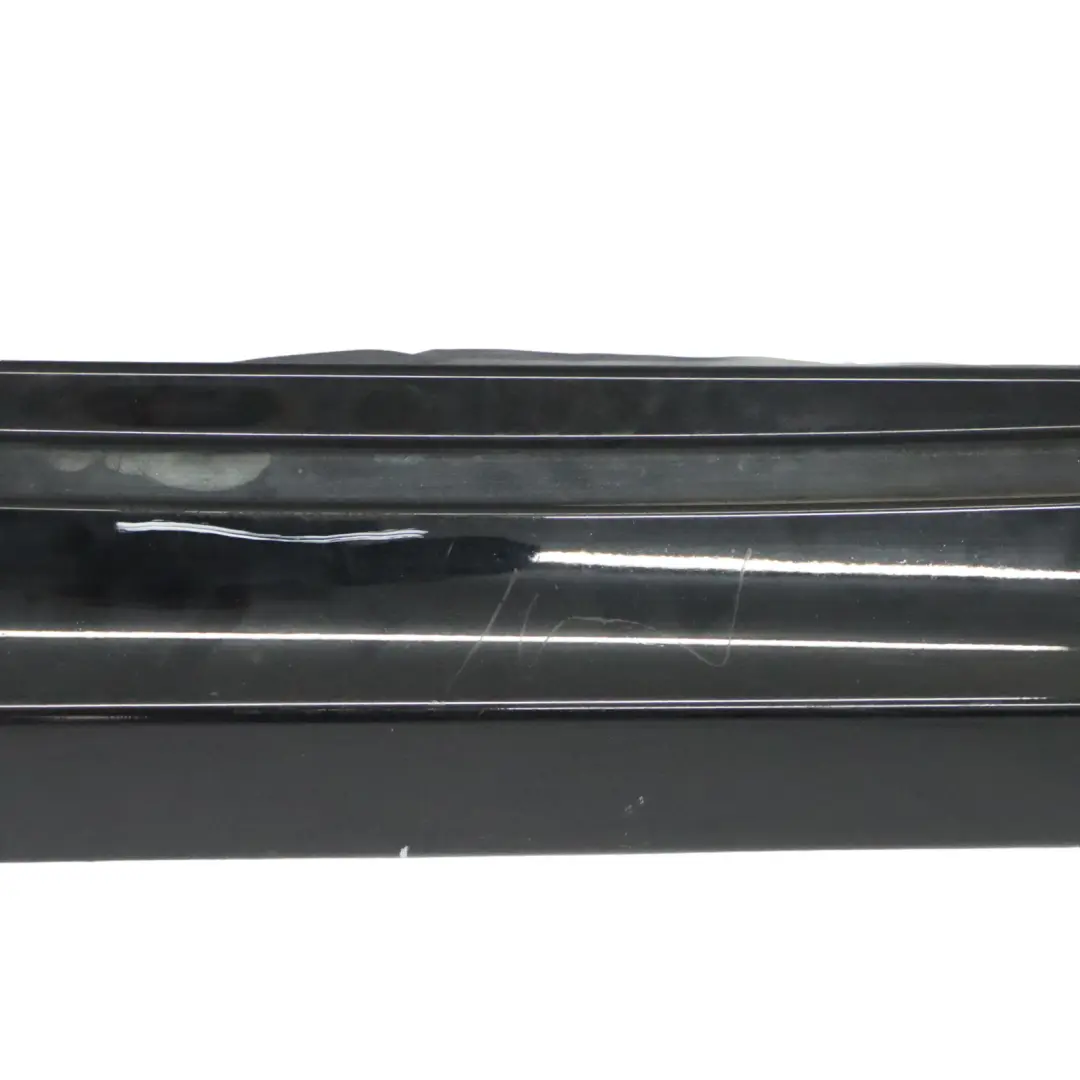  Listón Umbral Puerta BMW E81 E82 E88 Faldón Lateral Derecho Negro - 668 - SKU 0036142-SCH1 - Número de pieza 0036142